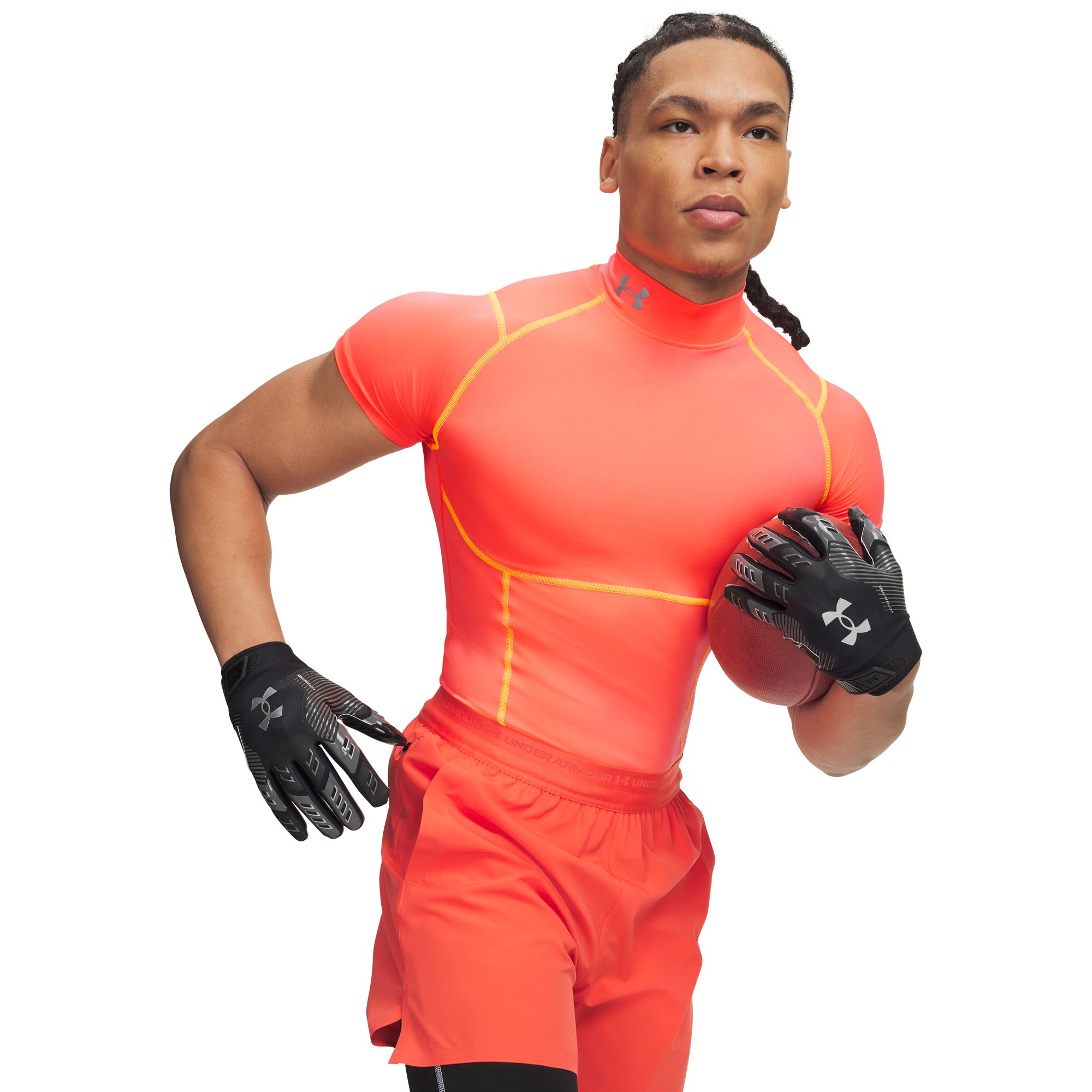 Under Armour Men's HeatGear Elite Compression Mock Neck Shirt