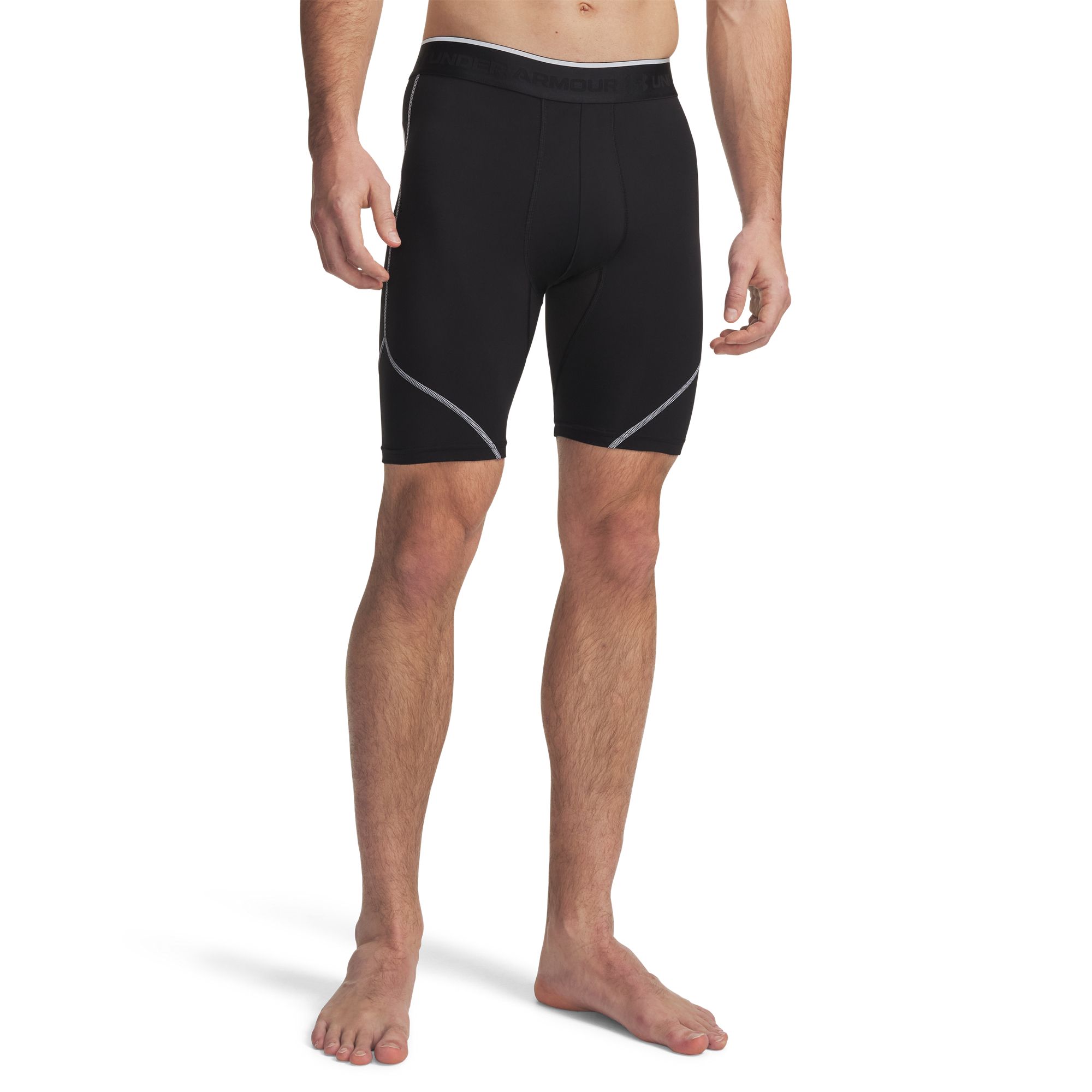 Under Armour Men's HeatGear Elite Long Compression Shorts