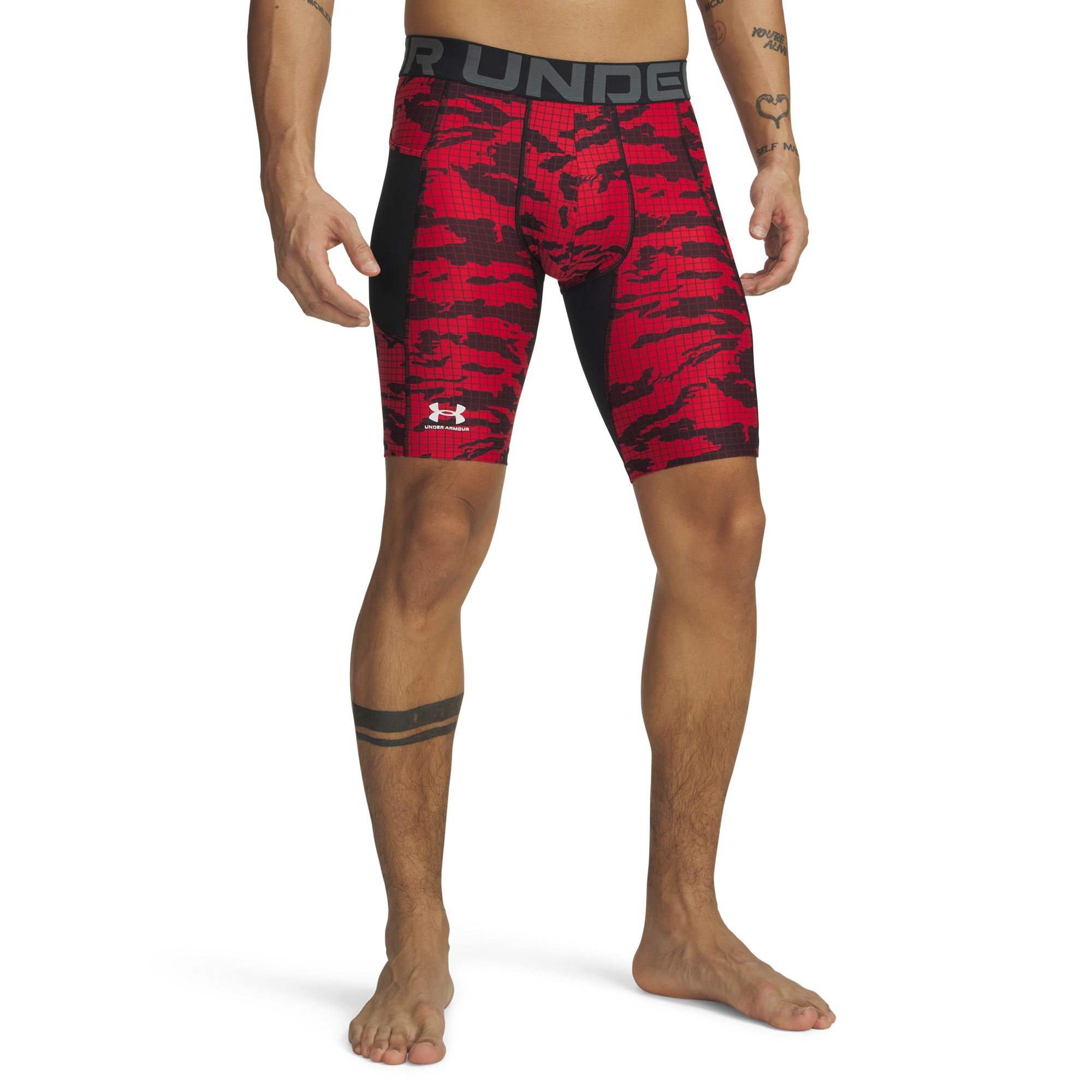 Under Armour Men's HeatGear Elite Printed Long Shorts