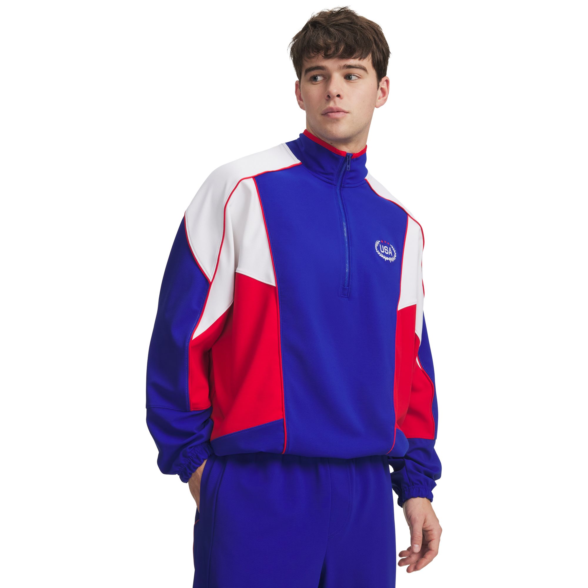 Royal/Red/White