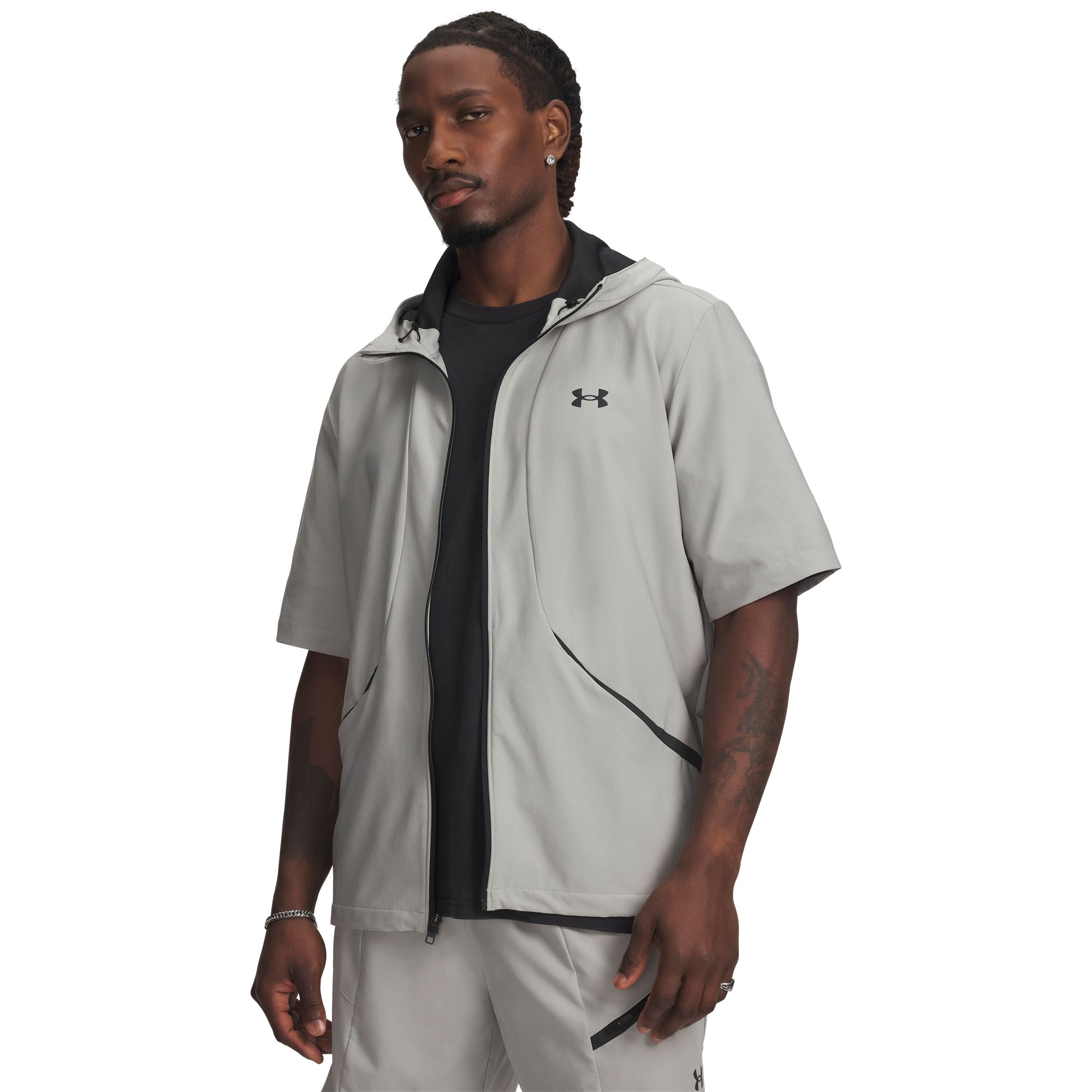Under Armour Men's Unstoppable Woven Short Sleeve Jacket