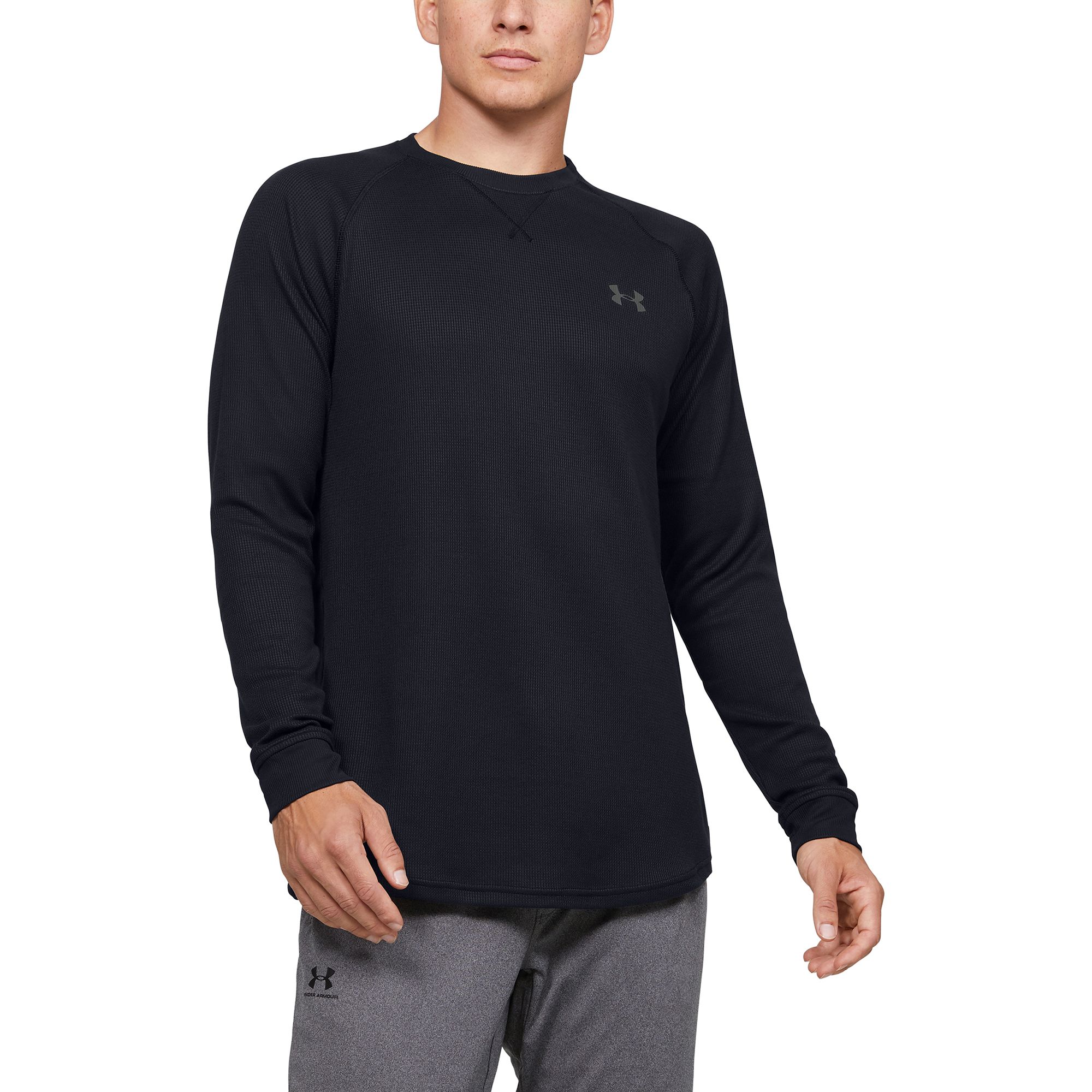 Under Armour Men's Waffle Crew Long Sleeve