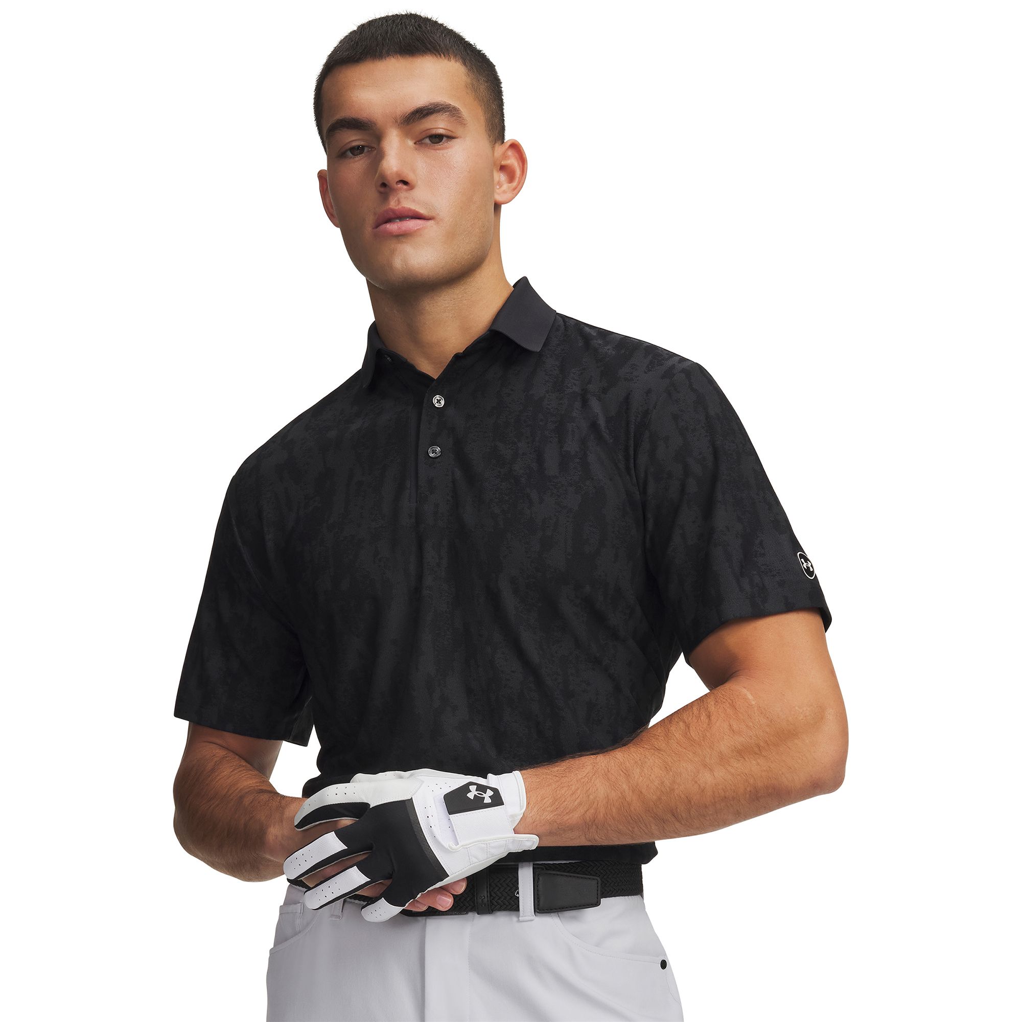 Under Armour Men's ArmourDry Jacquard Golf Polo