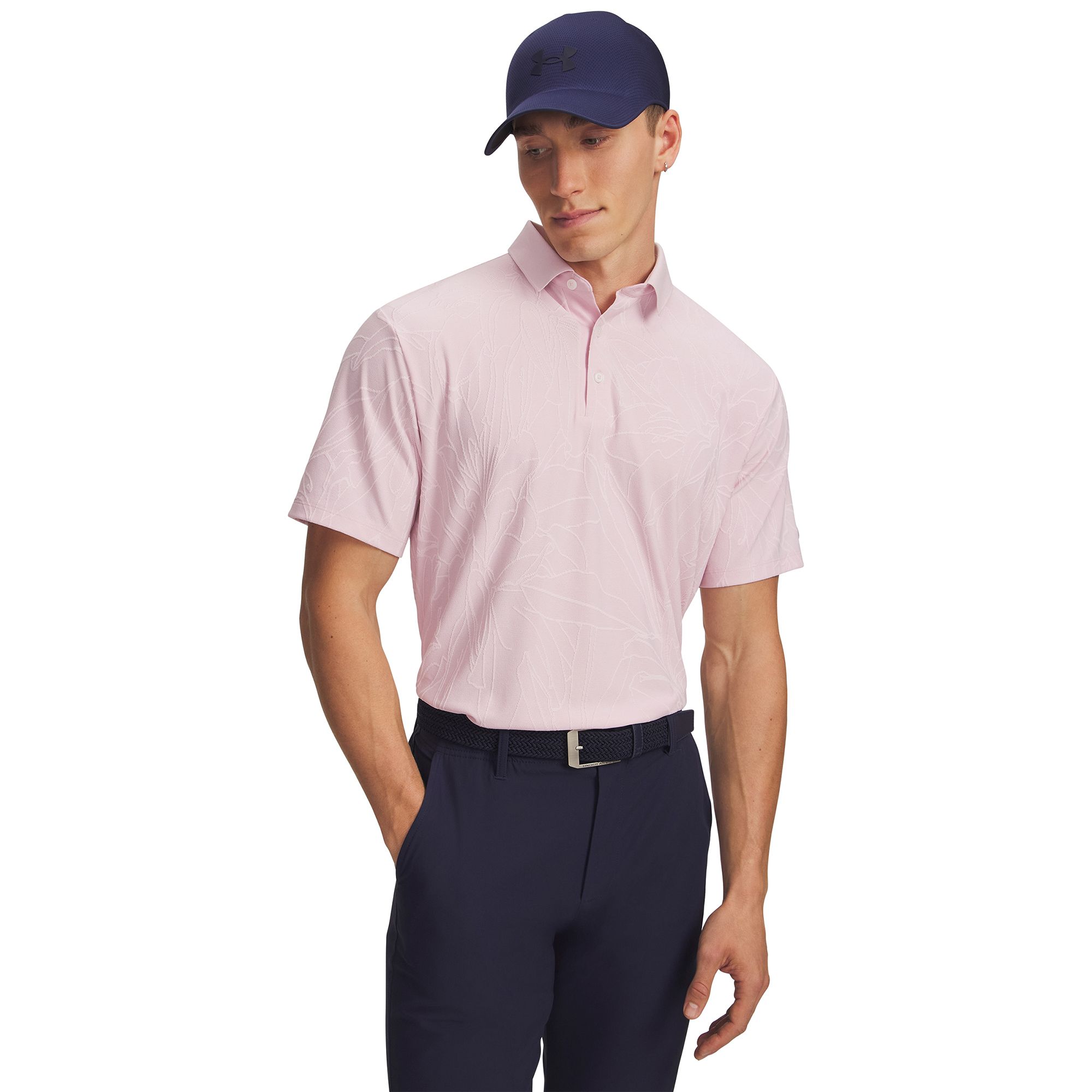 Under Armour Men's ArmourDry Jacquard Golf Polo