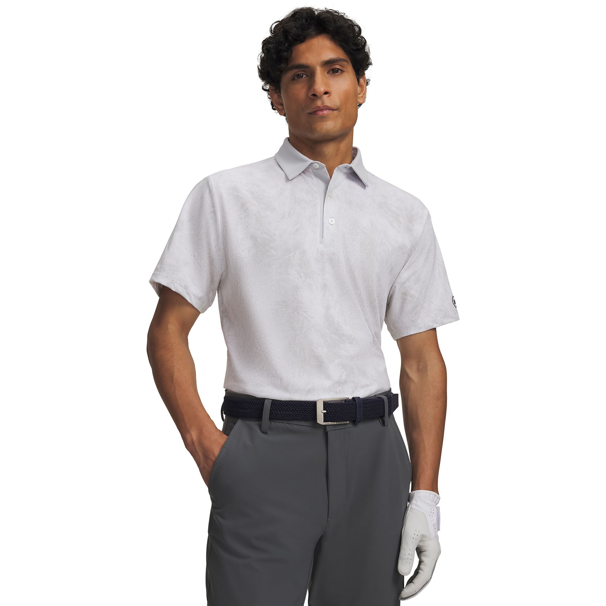Under Armour Men's UA ArmourDry Printed Golf Polo