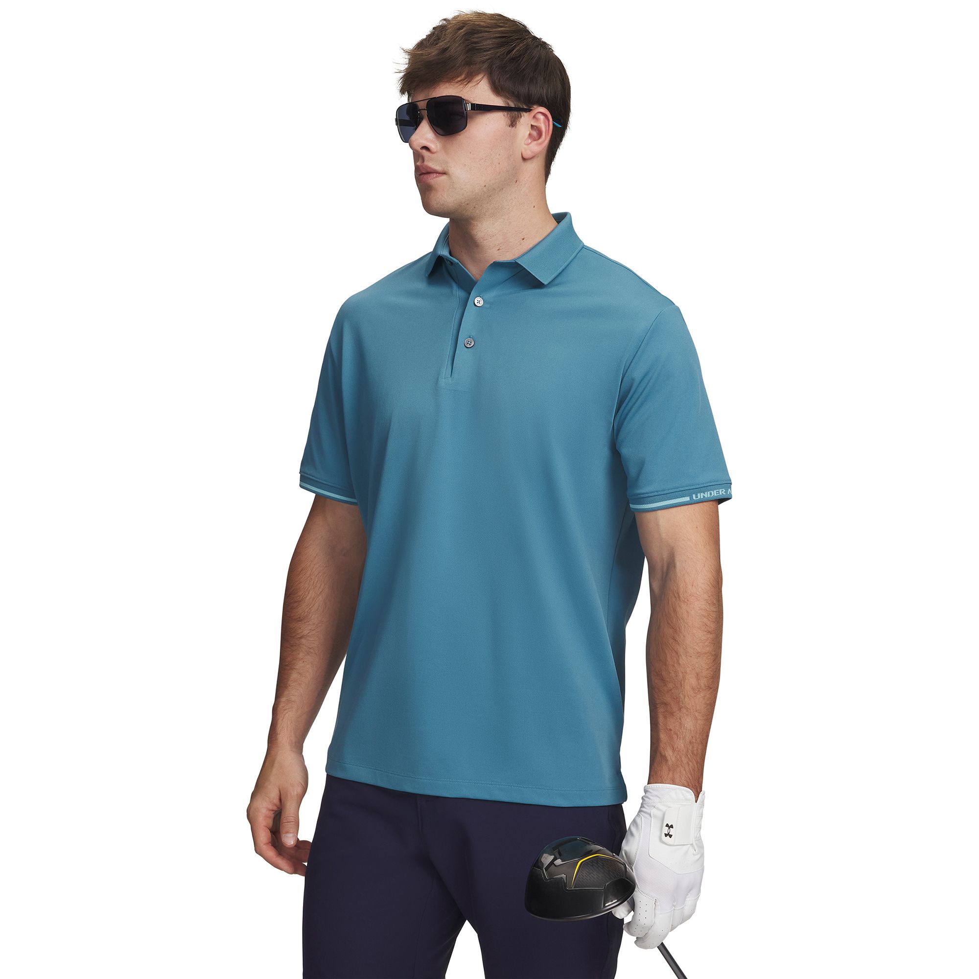 Under Armour Men's UA ArmourDry Pique Golf Polo