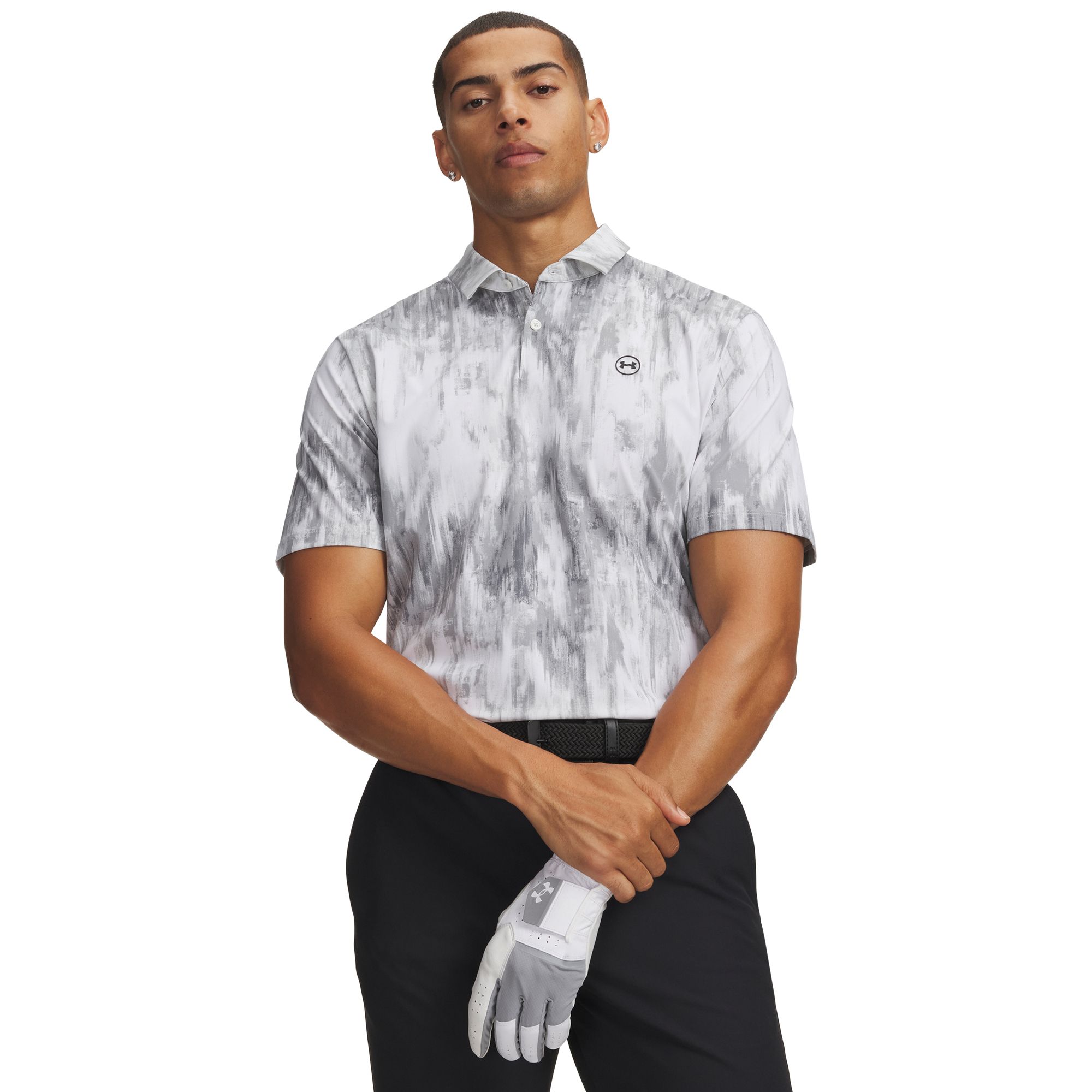 Under Armour Men's UA Drive Chill Printed Golf Polo