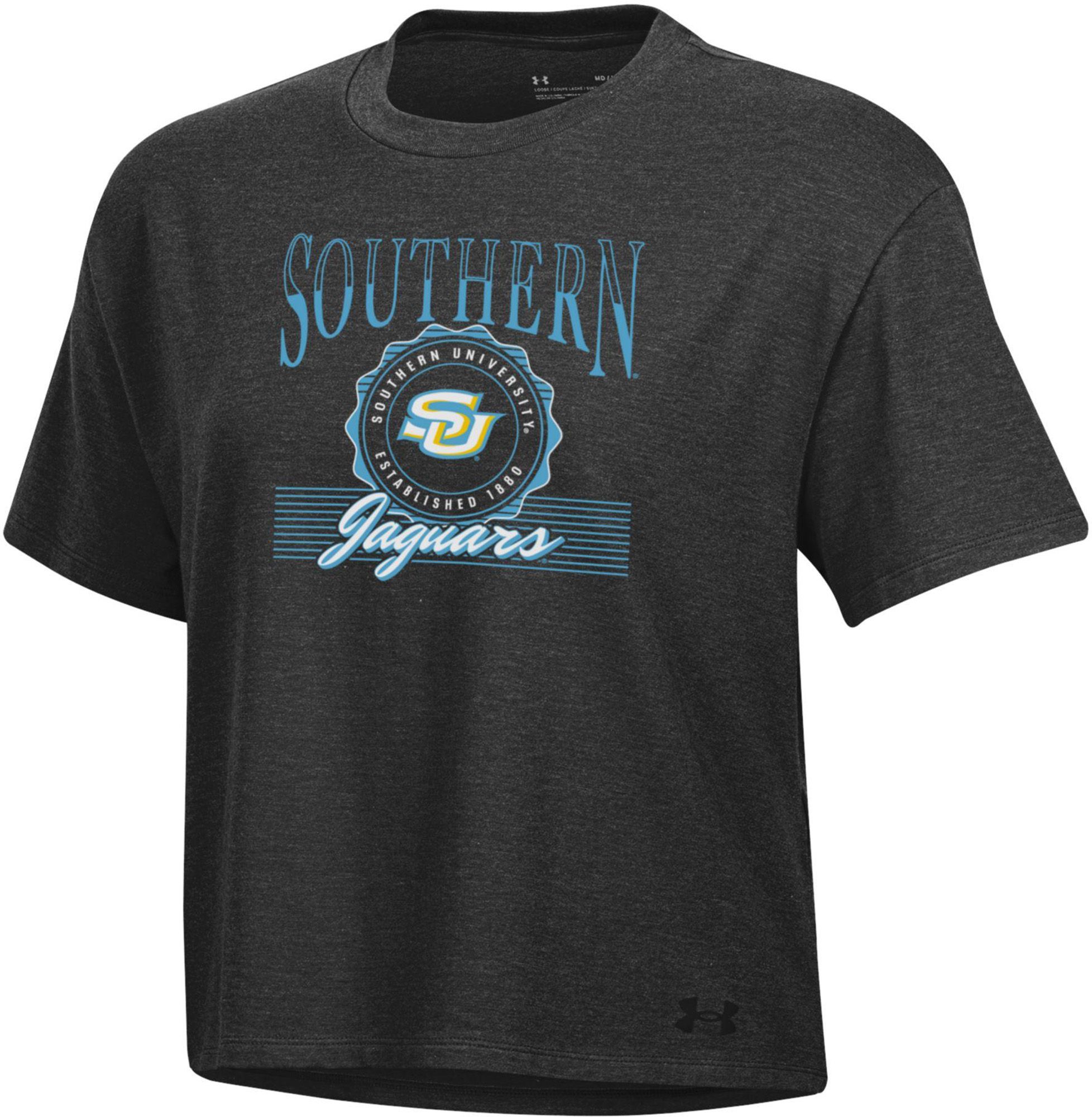 Under Armour Women's Southern University Jaguars Black All Day T-Shirt