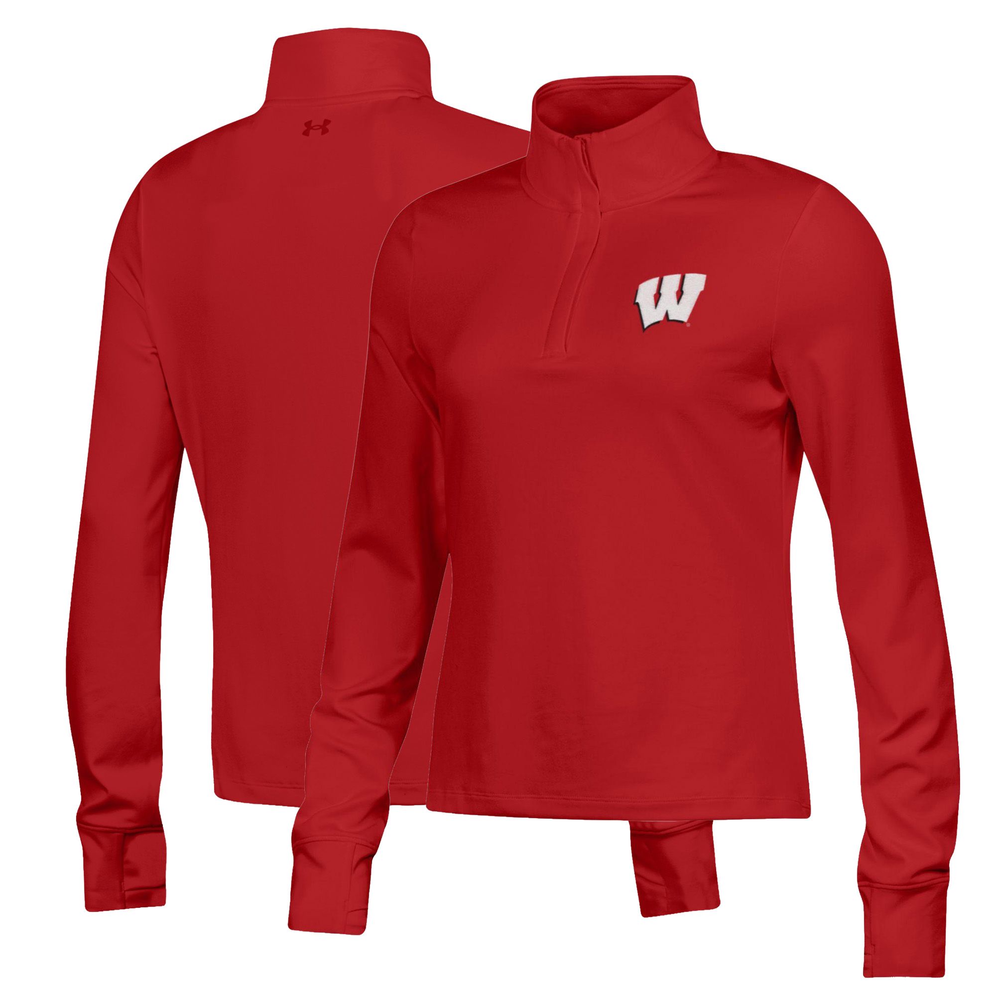 Under Armour Women's Wisconsin Badgers Motion 1/4-Zip Pullover