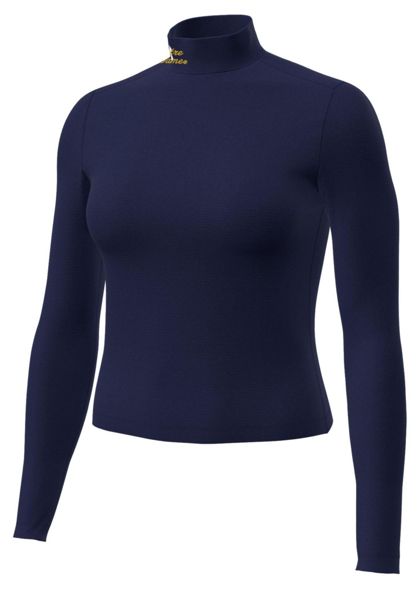 Under Armour Women's Notre Dame Fighting Irish Game Day Mock Neck Sweatshirt