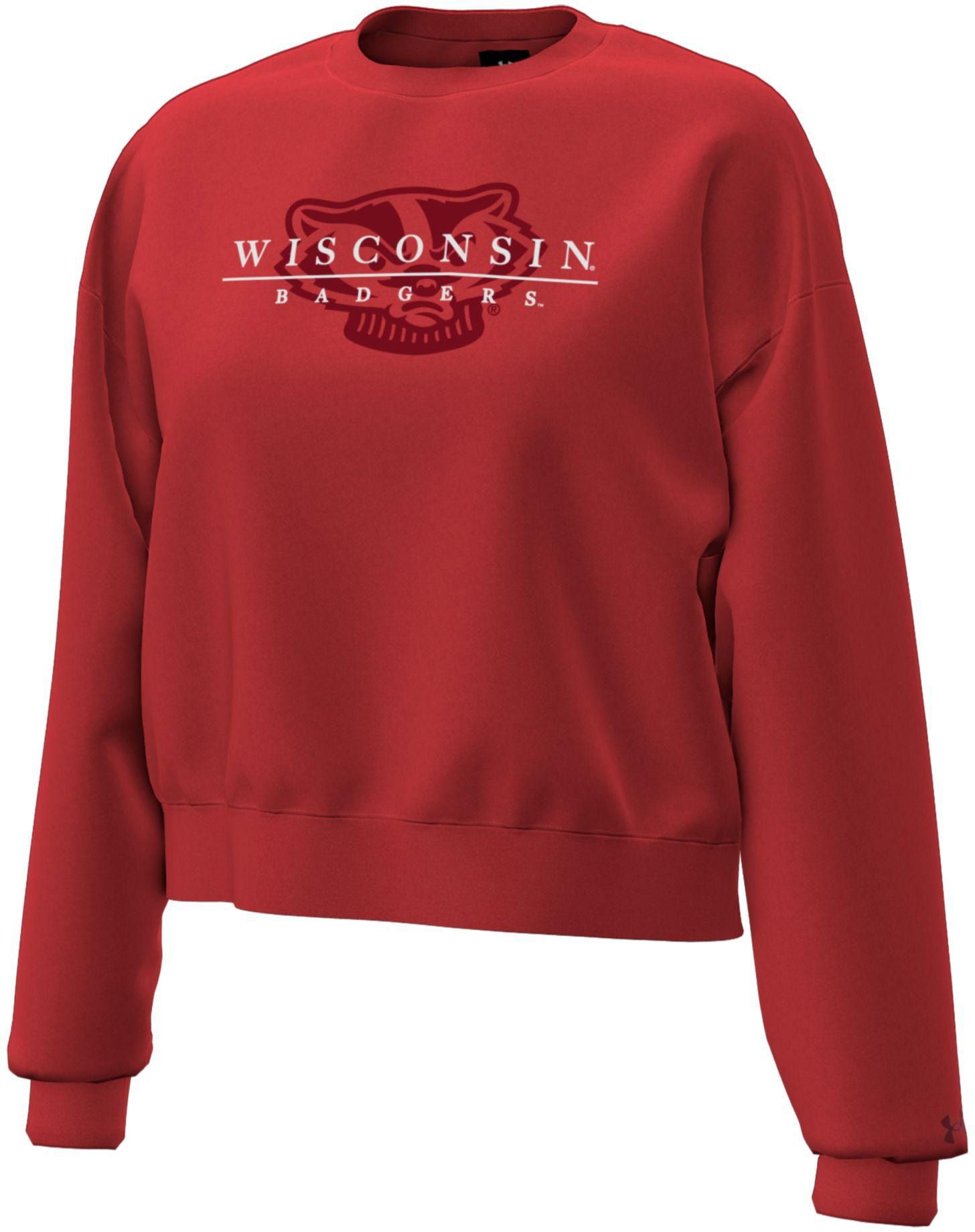 Under Armour Women's Wisconsin Badgers Sideline Sweatshirt