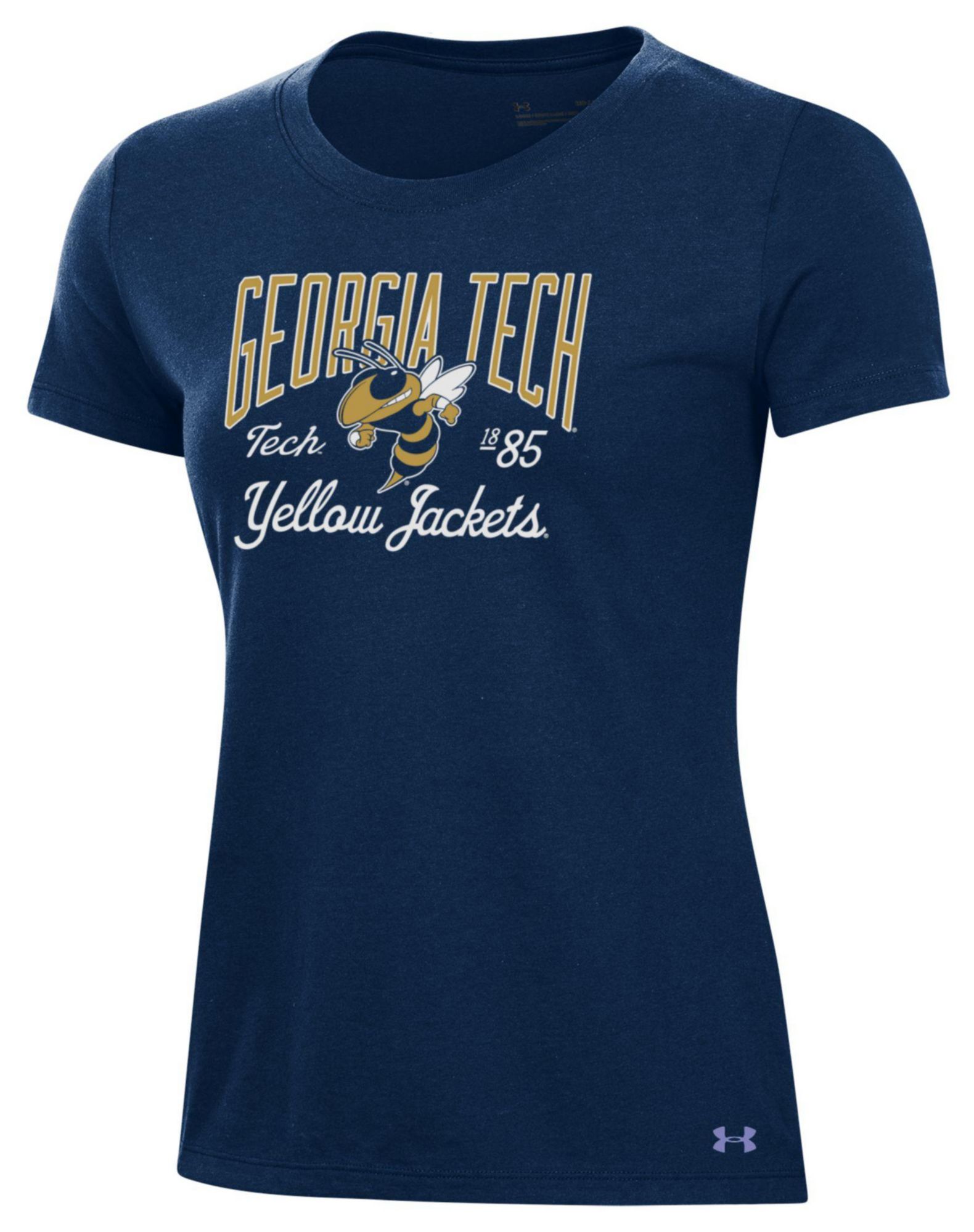 Under Armour Women's Georgia Tech Yellow Jackets 1885 Sideline T-Shirt