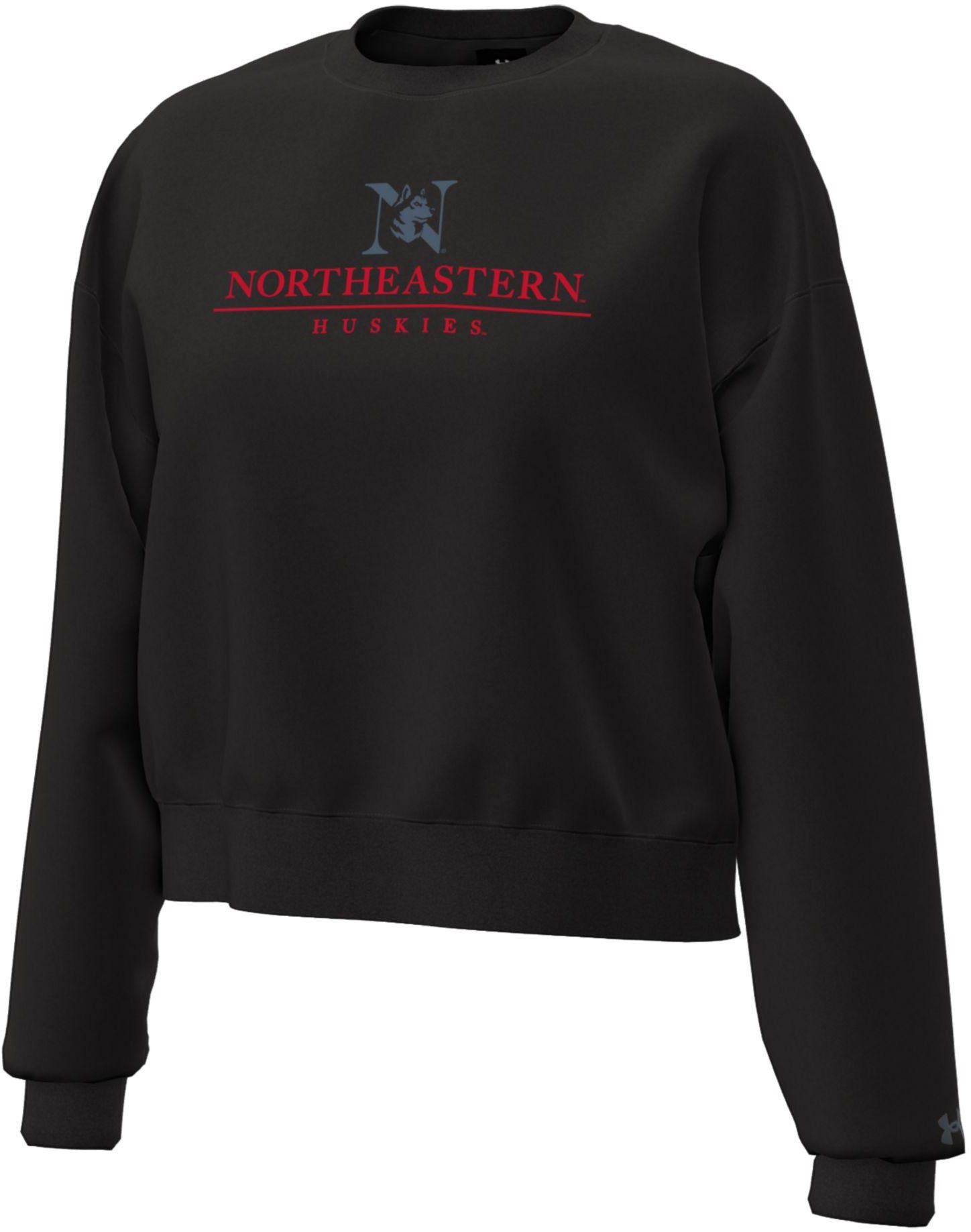 Under Armour Women's Northeastern Huskies Icon Crewneck Sweatshirt