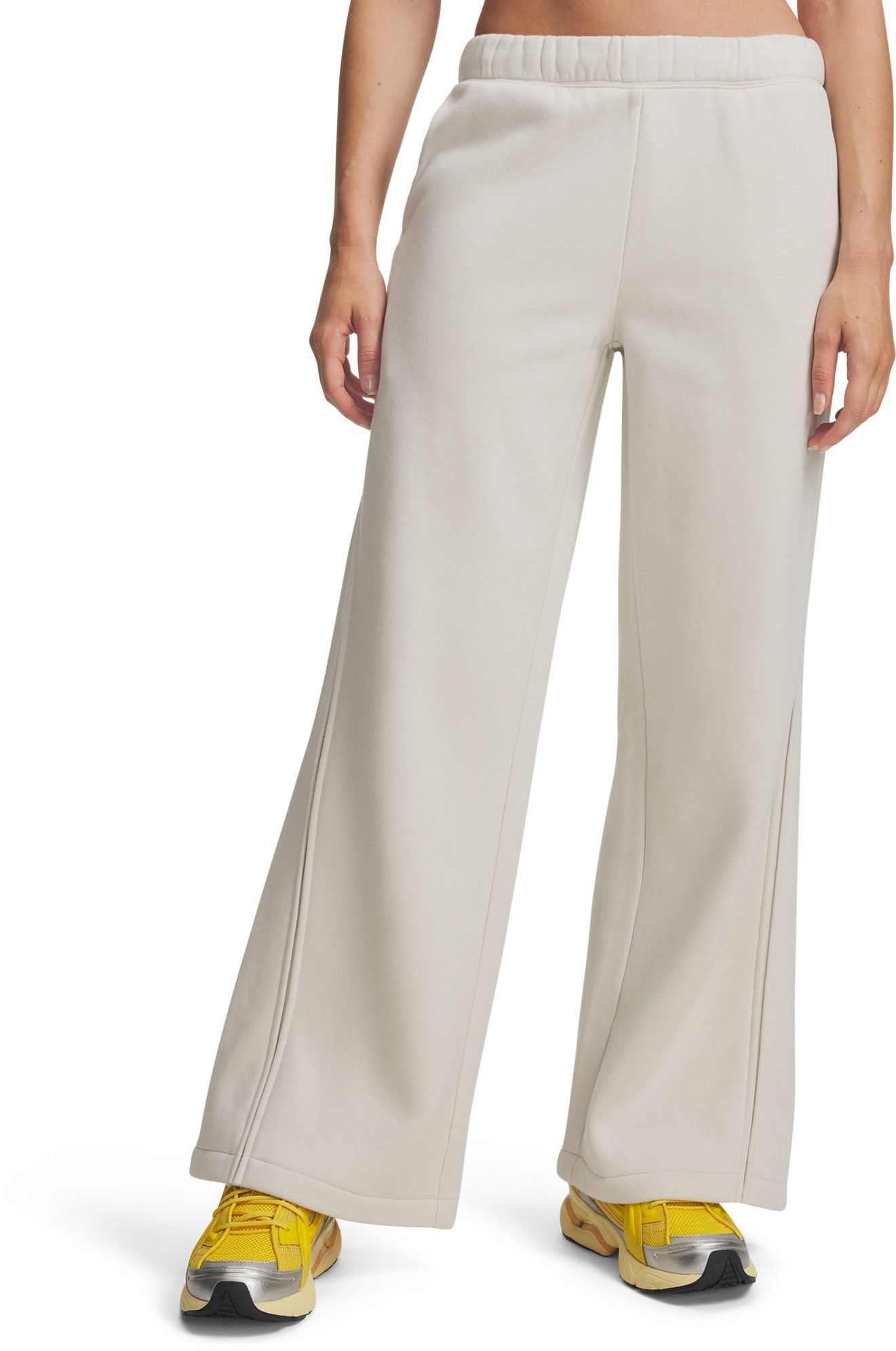 Under Armour Women's Icon Sama Fleece Wide Leg Pants