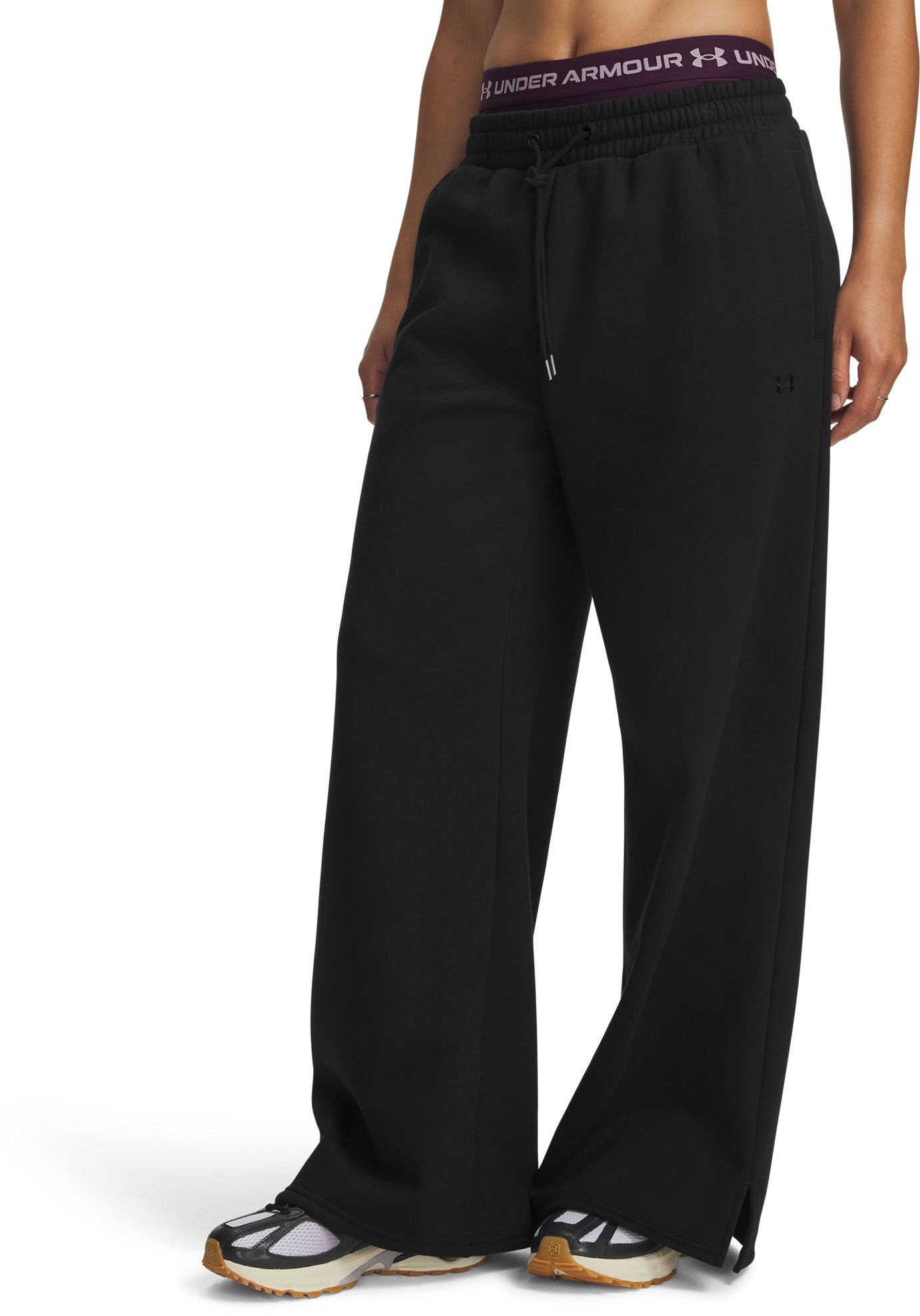 Under Armour Women's Icon Fleece: Reinvented Wide Leg Pants