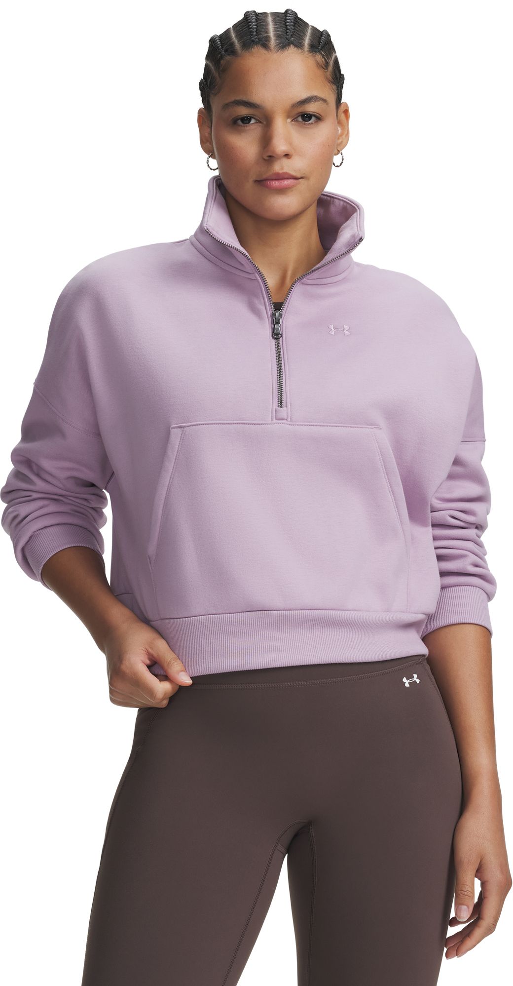 Under Armour Women's Icon Fleece 1/2 Zip