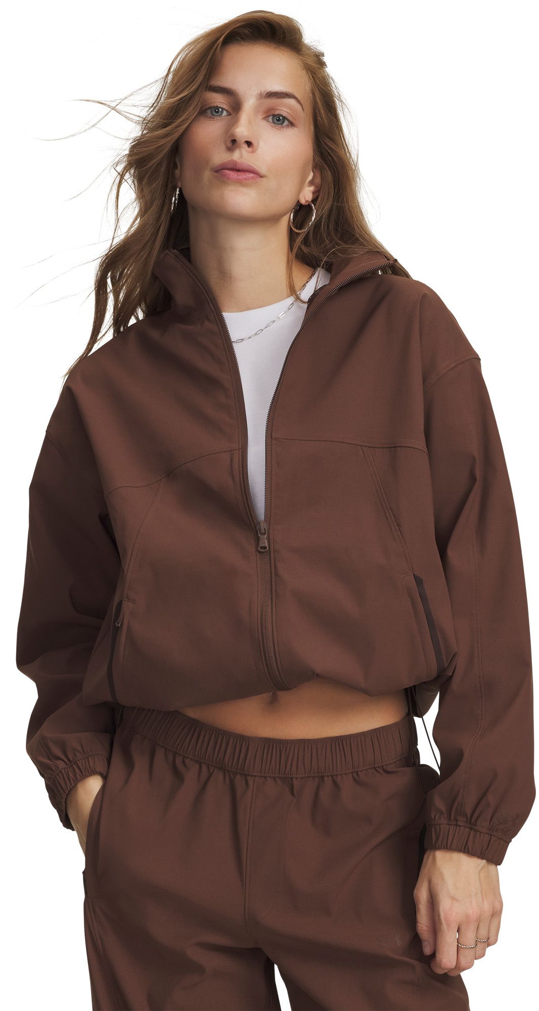 Under Armour Women's Unstoppable Woven Full Zip