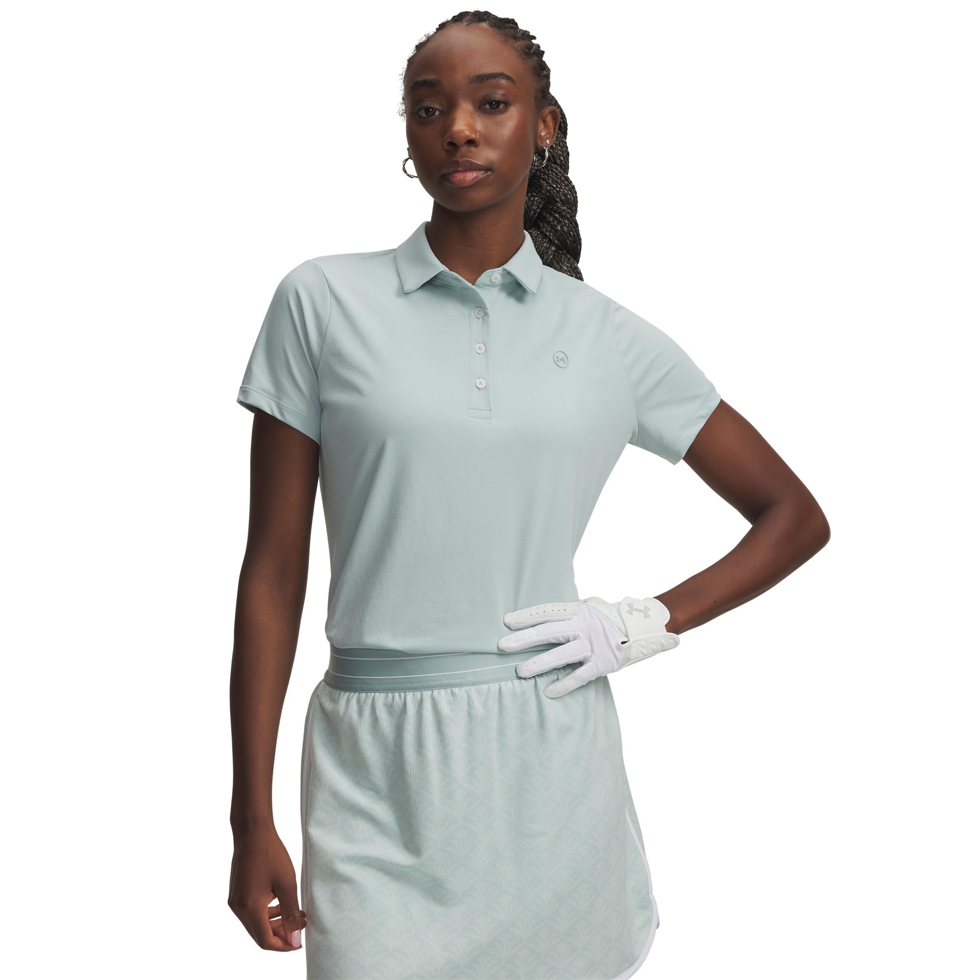 Under Armour Women's ArmourDry Short Sleeve Golf Polo