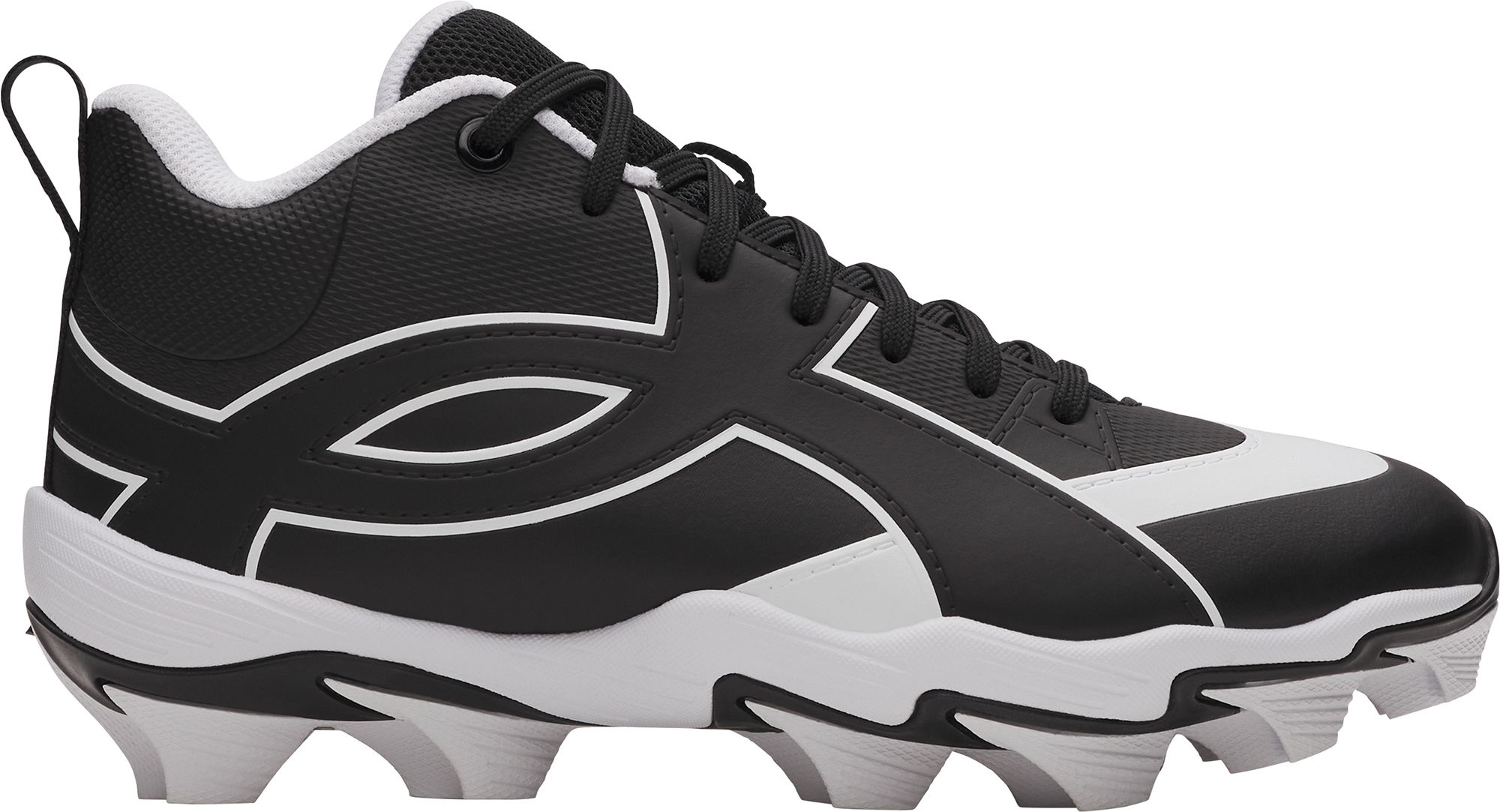 Under Armour Kids' Leadoff Icon Mid RM Baseball Cleats