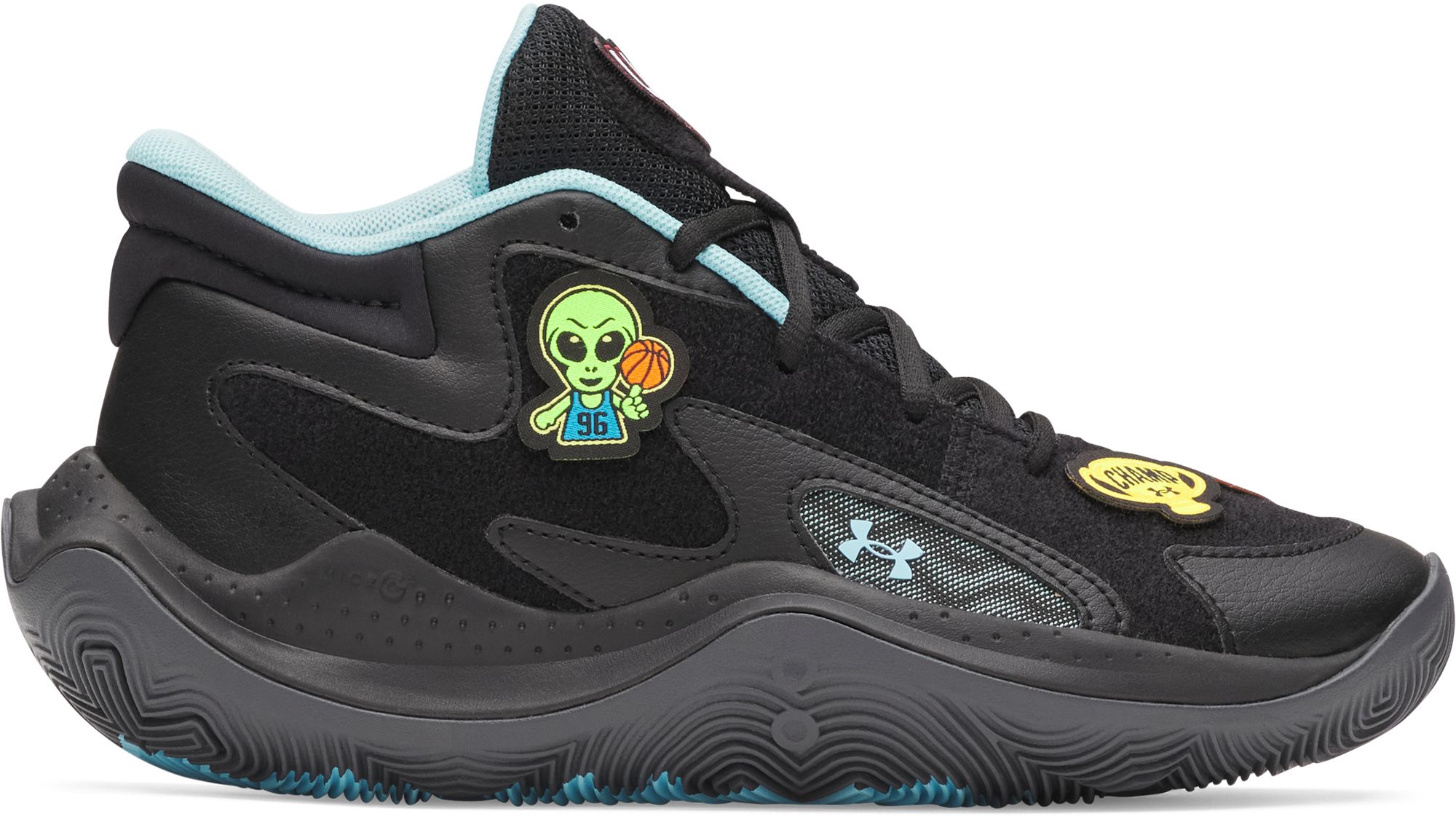 Under Armour Kids' Grade School Jet '25 Patches Basketball Shoes