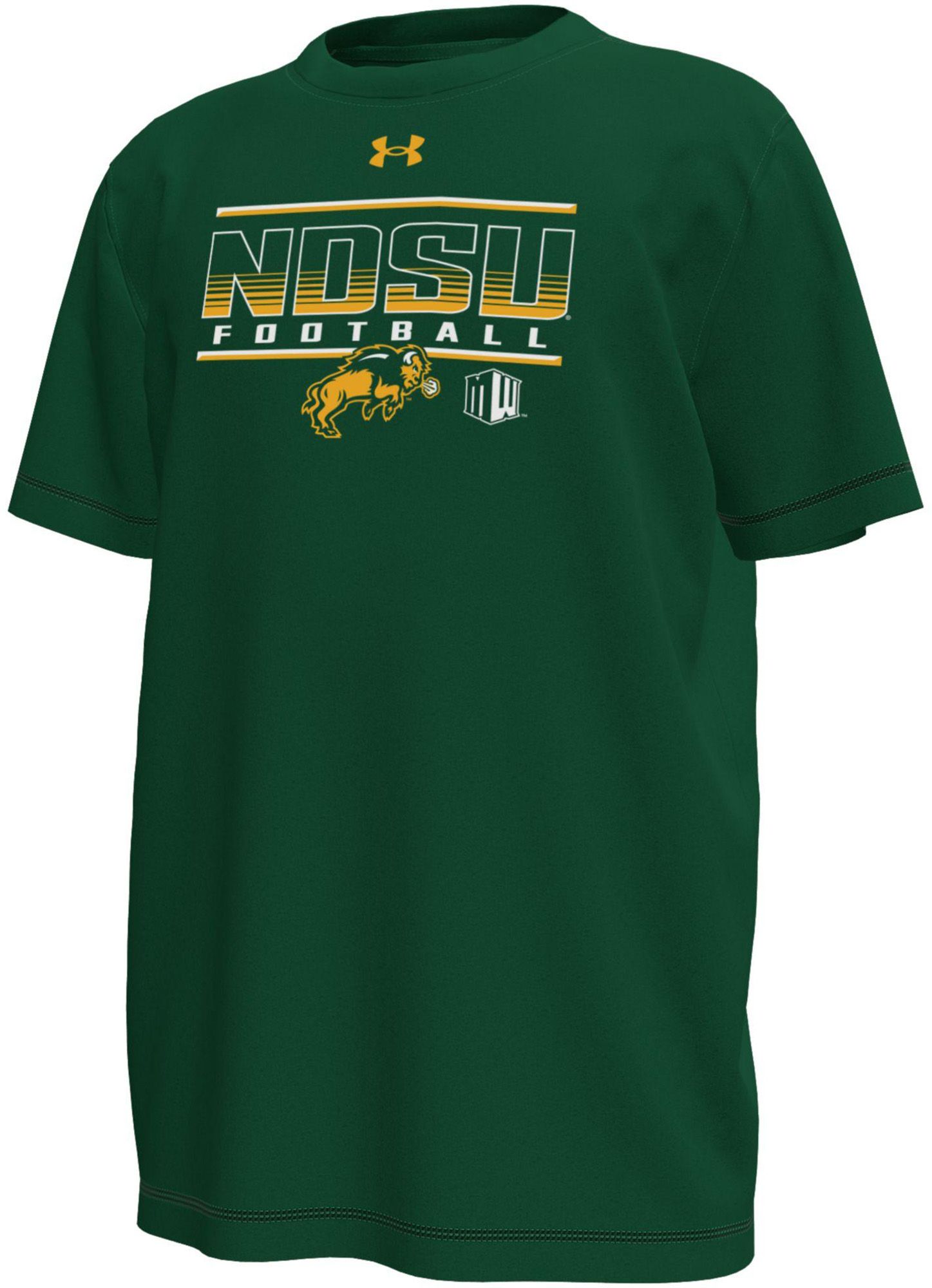 Under Armour Youth North Dakota State Bison Green T-Shirt