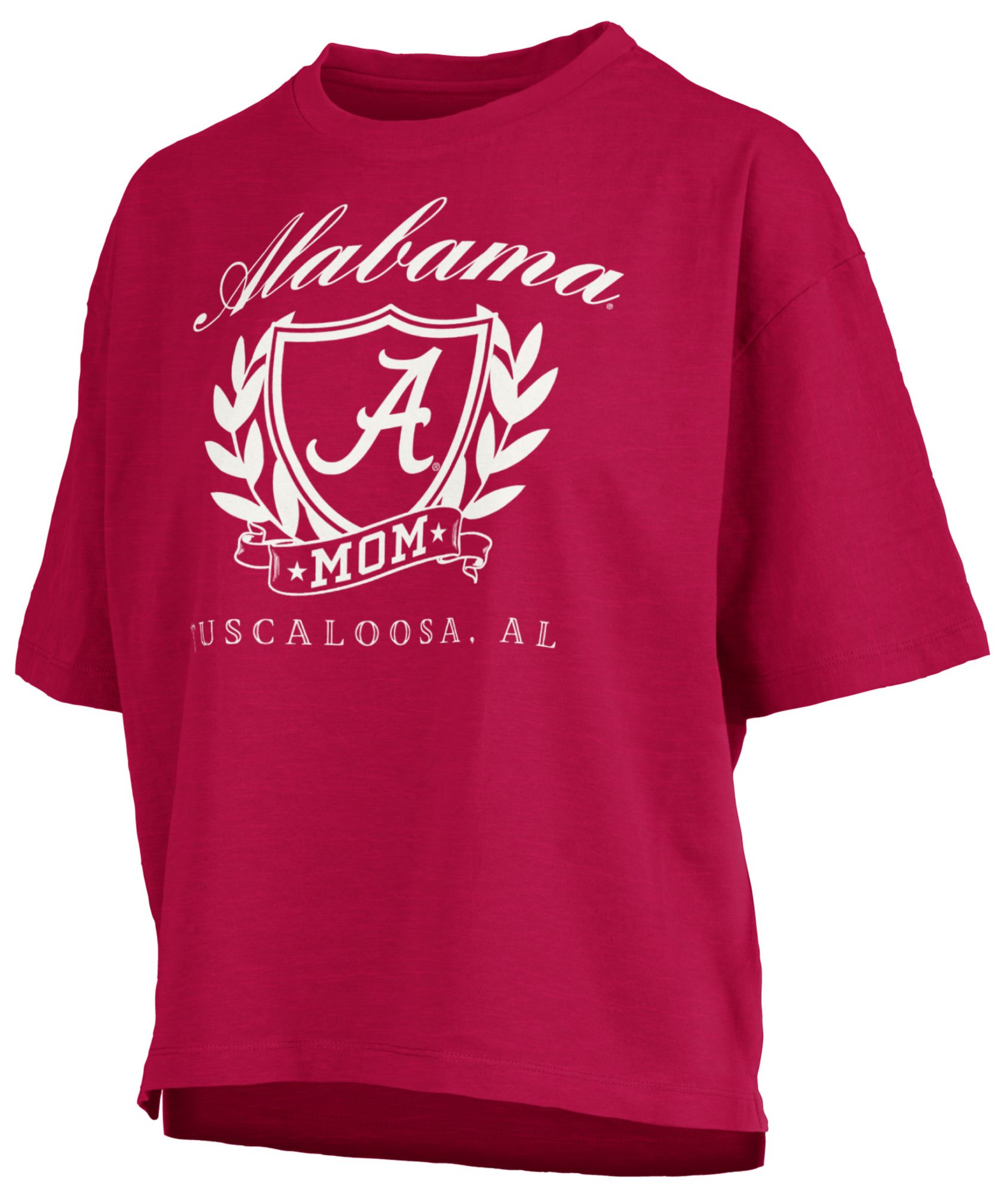 Pressbox Women's Alabama Crimson Tide Crimson Mom Motley Crew T-Shirt