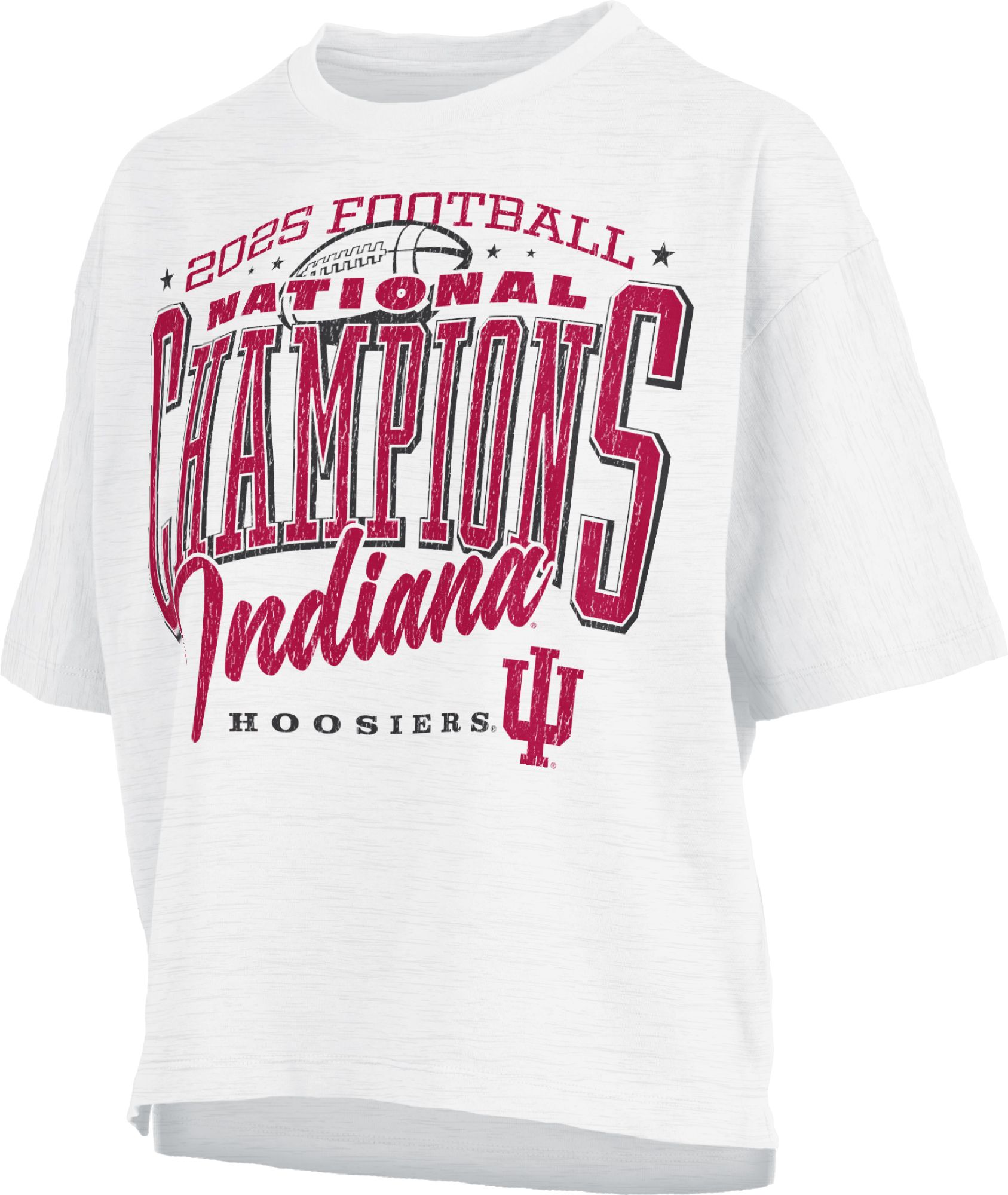 Pressbox Women's Indiana Hoosiers 2025-26 CFP National Champions T-Shirt