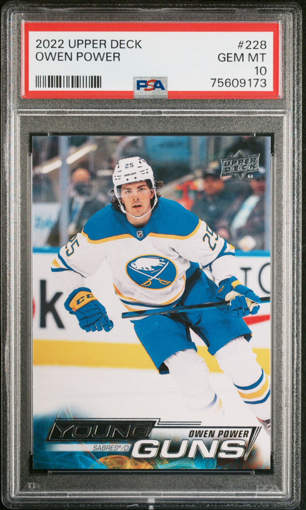 2022 Upper Deck 228 Owen Power PSA 10