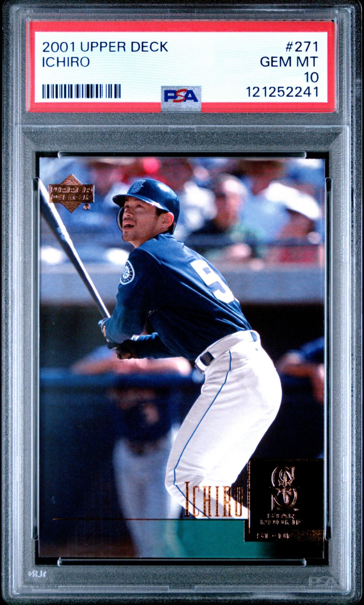 2001 Upper Deck 271 Ichiro PSA 10