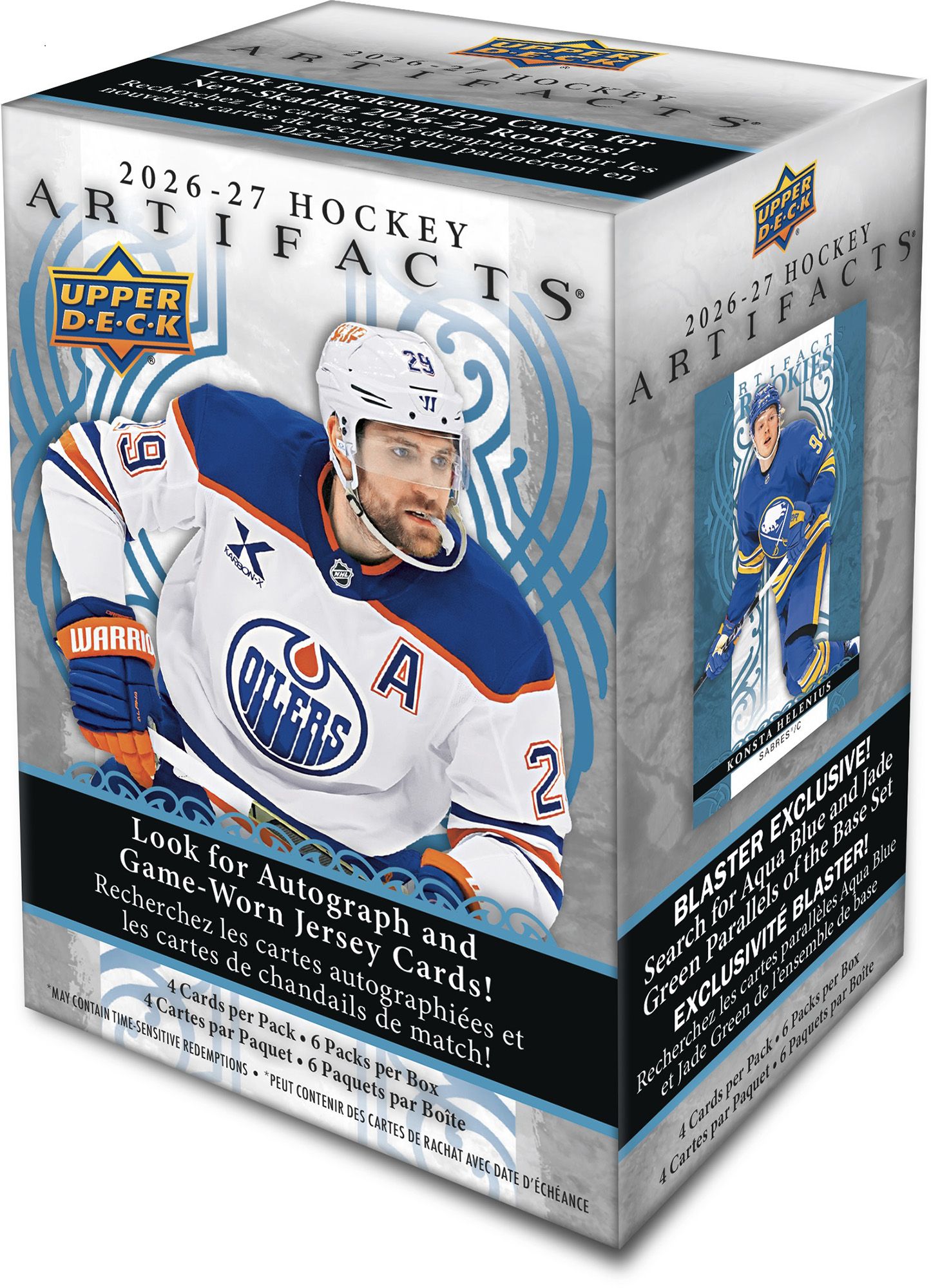 2026-27 Upper Deck NHL Artifacts Blaster Box