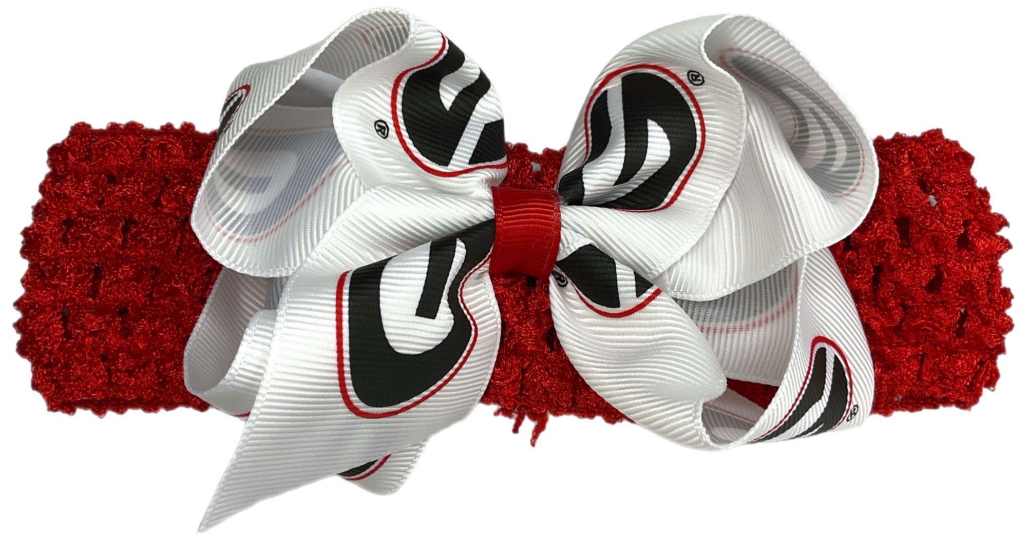 USA Bows Georgia Bulldogs Crochet Headband