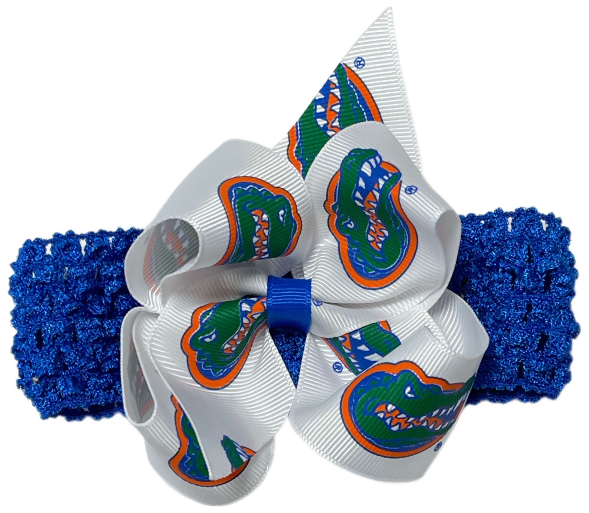 USA Bows Florida Gators Crochet Headband