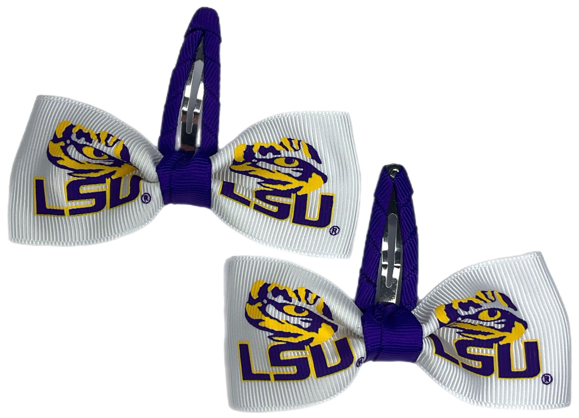 USA Bows LSU Tigers Clippies Set