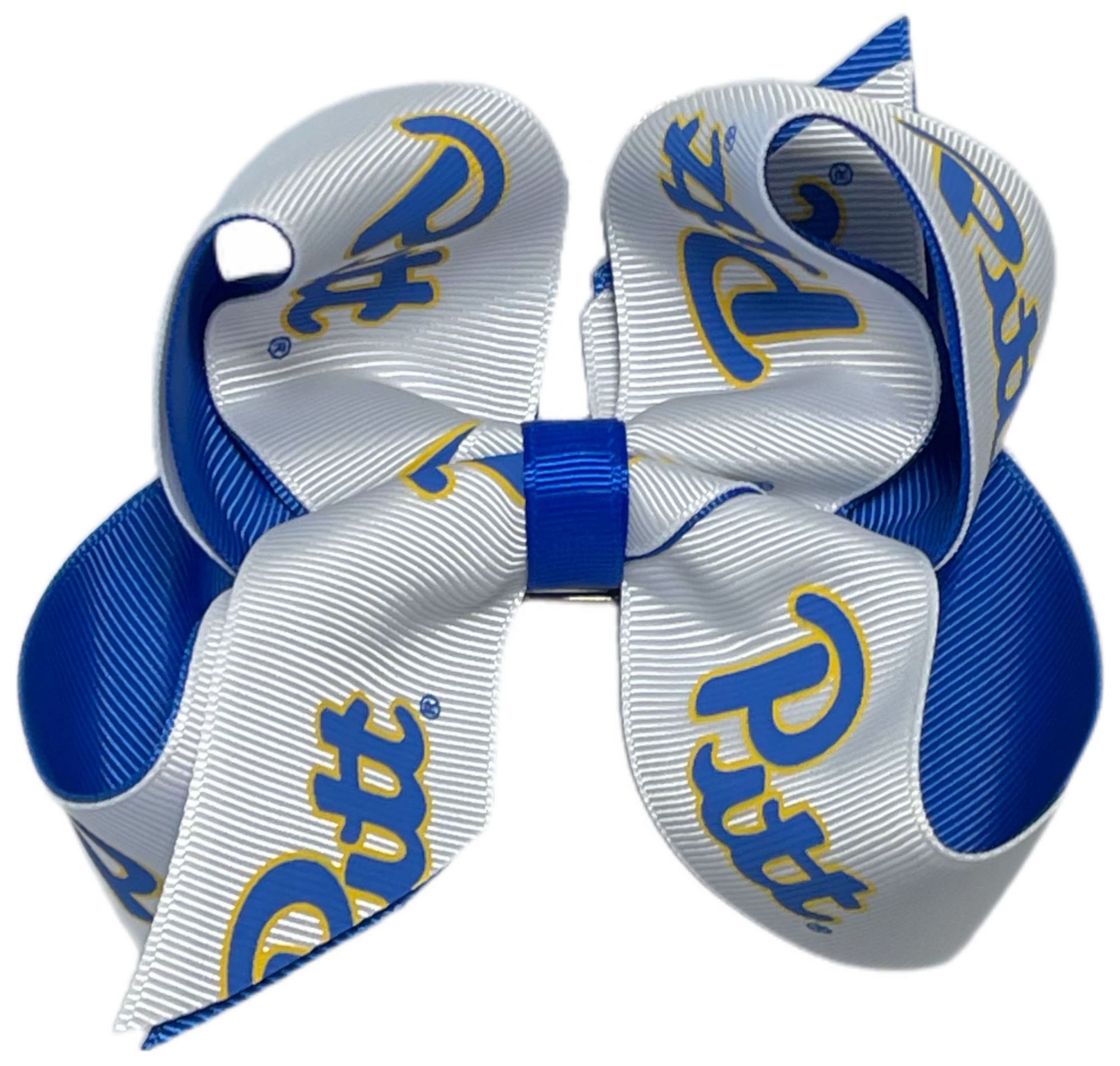 USA Bows Pittsburgh Panthers Two Tone Bow