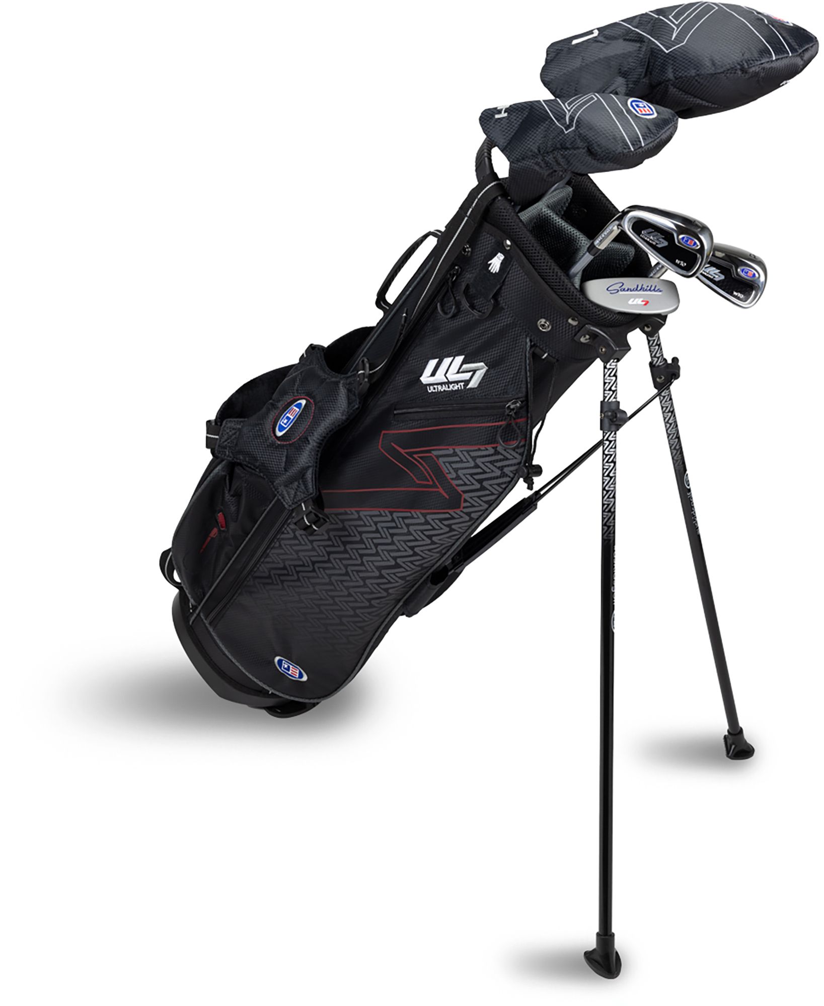 U.S. Kid's Golf UL7-60 5 Club Stand Set