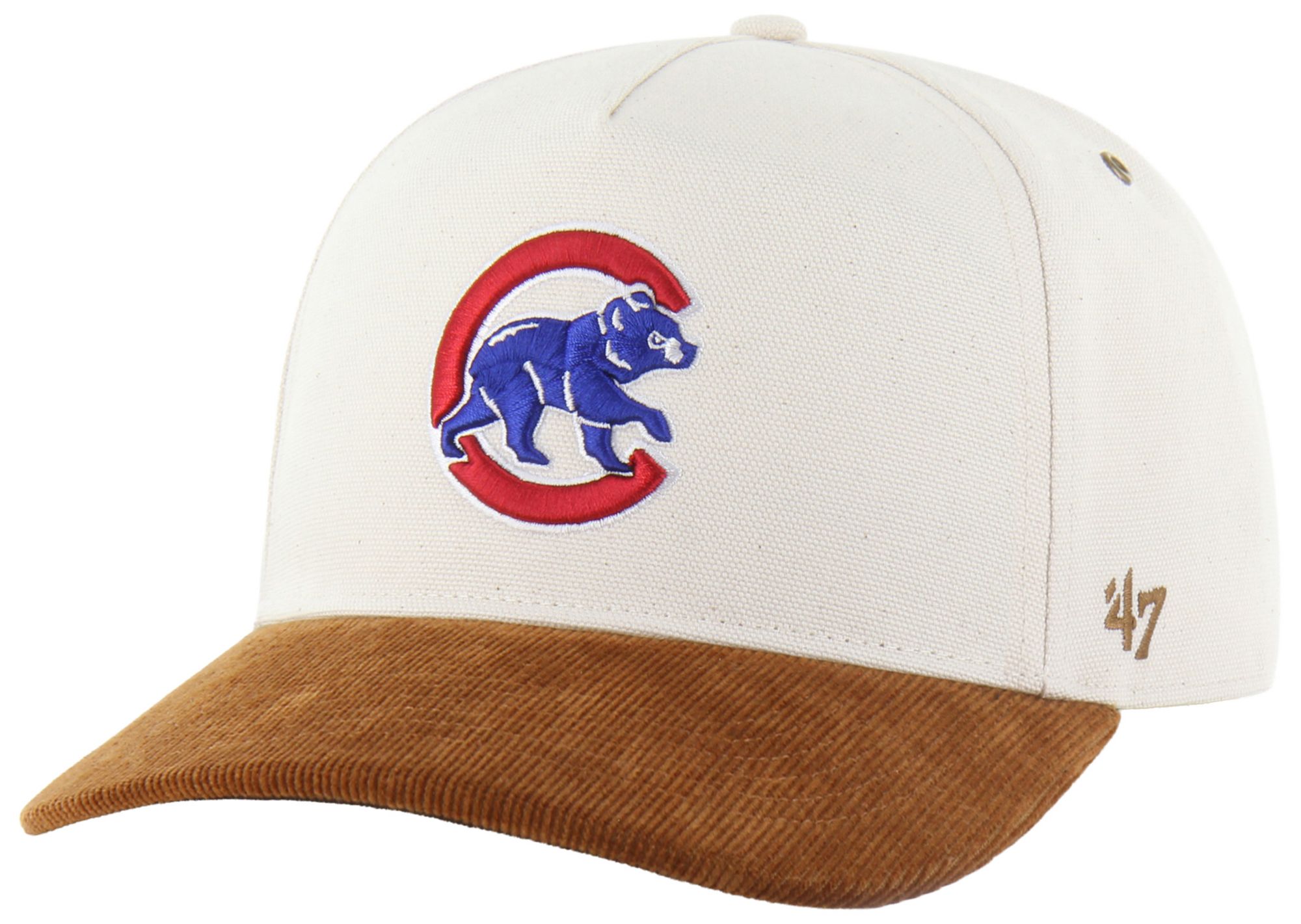 Carhartt x '47 Adult Chicago Cubs Cream Undyed Hitch Adjustable Hat