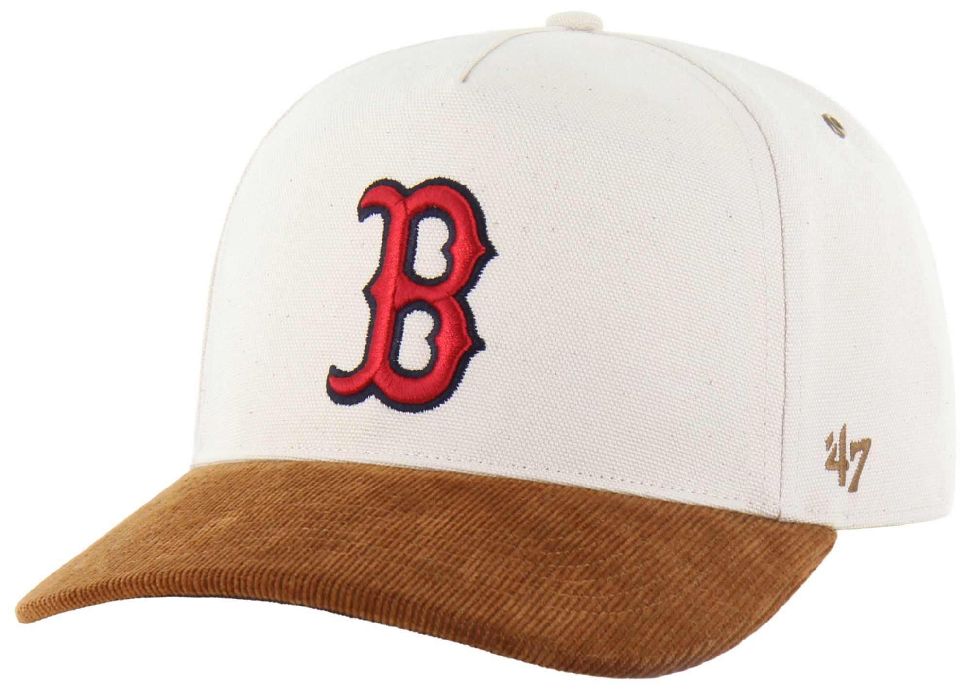 Carhartt x '47 Adult Boston Red Sox Cream Undyed Hitch Adjustable Hat