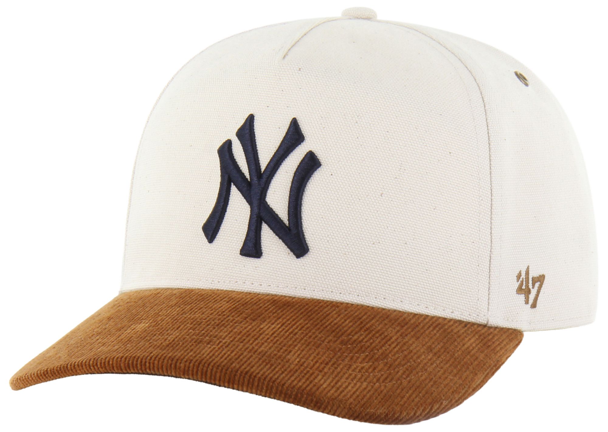 Carhartt x '47 Adult New York Yankees Cream Undyed Hitch Adjustable Hat