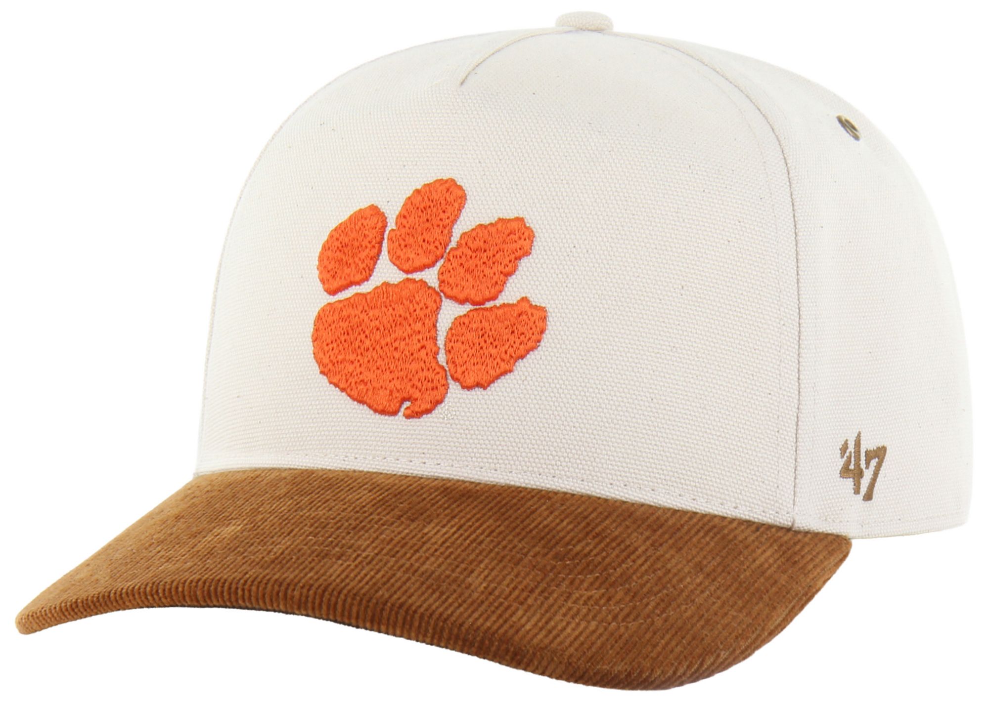 Carhartt x '47 Adult Clemson Tigers Natural Undyed Hitch Adjustable Hat