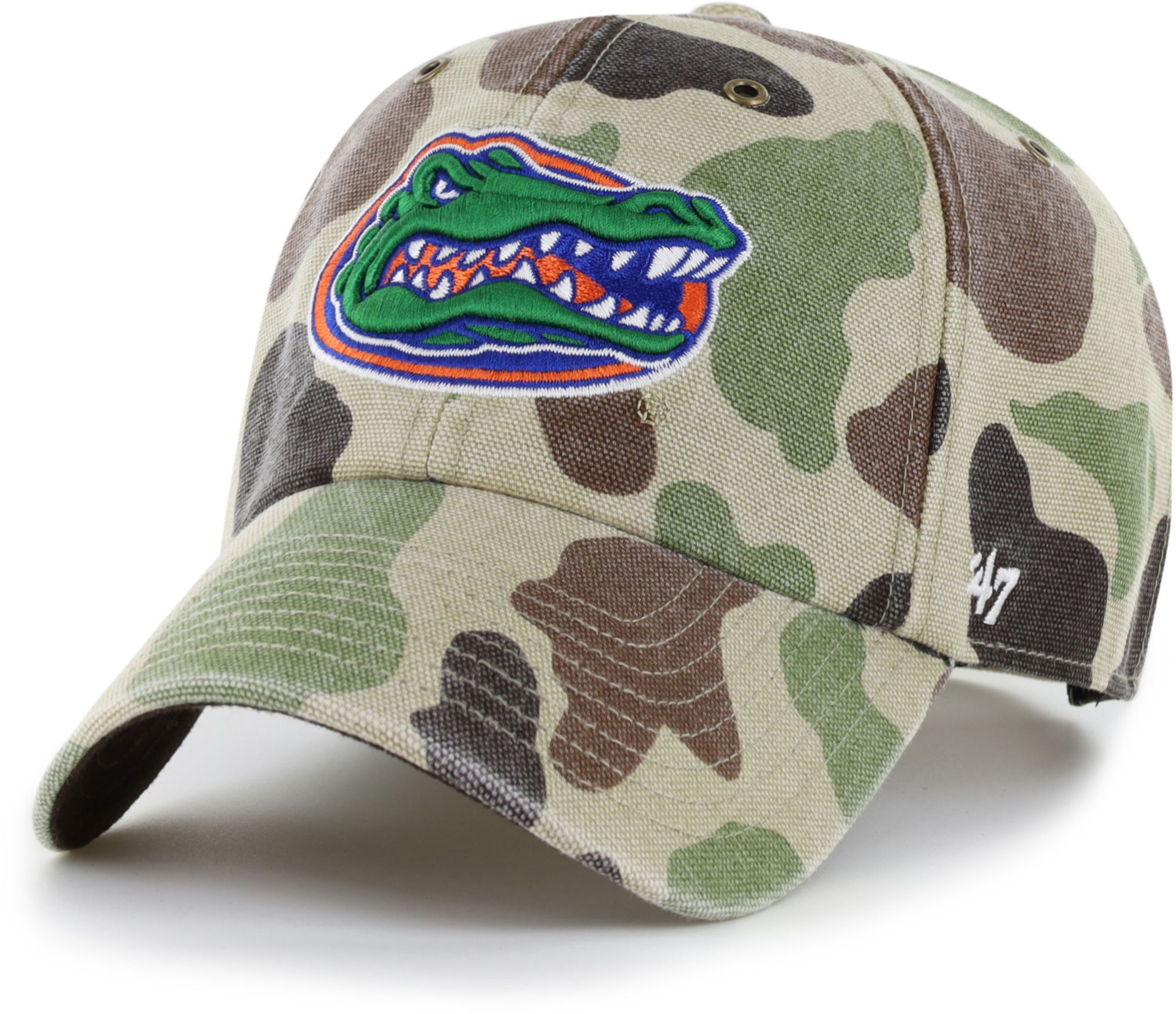 Carhartt x '47 Adult Florida Gators Duck Camo Clean Up Adjustable Hat