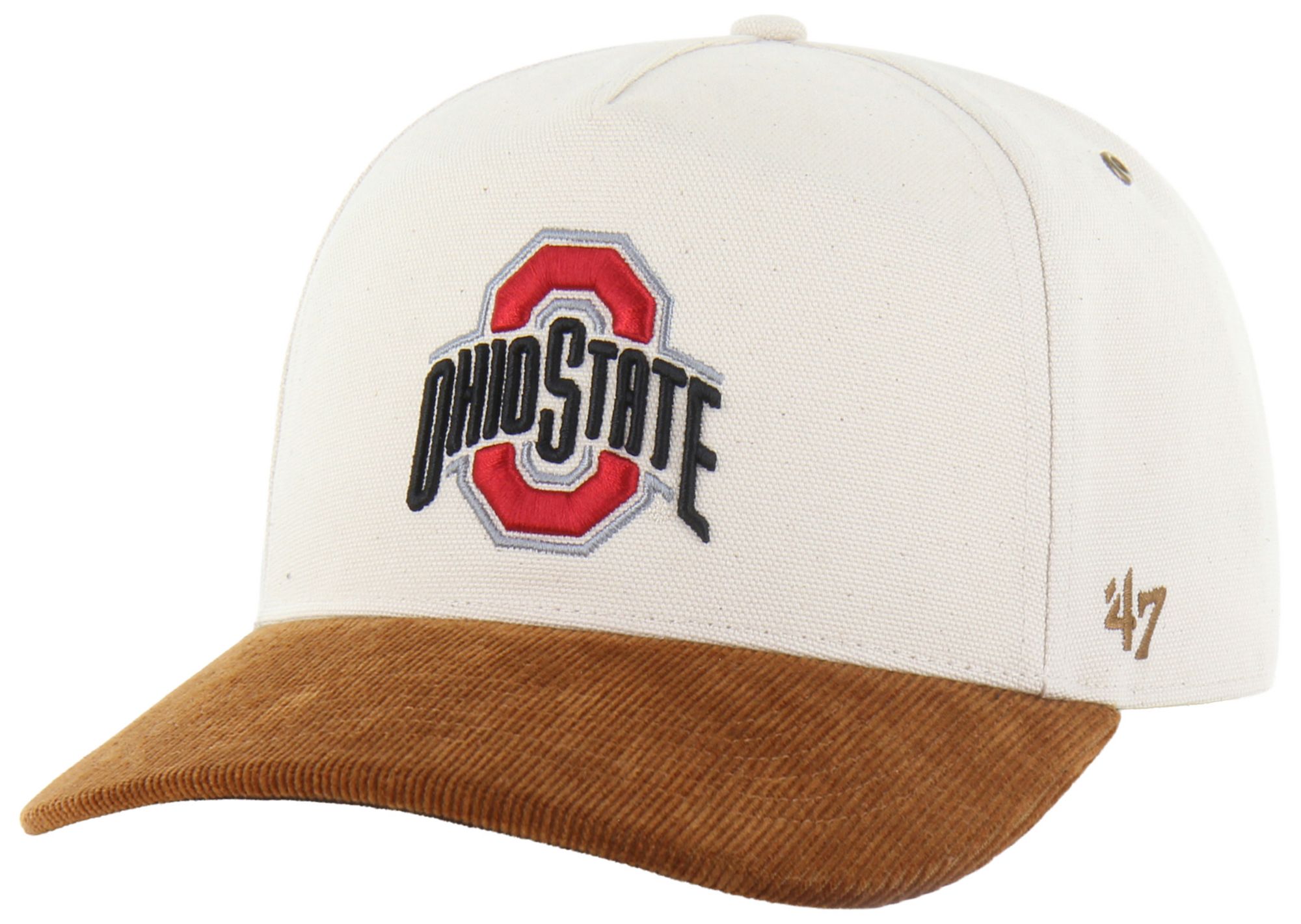 Carhartt x '47 Adult Ohio State Buckeyes Natural Undyed Hitch Adjustable Hat