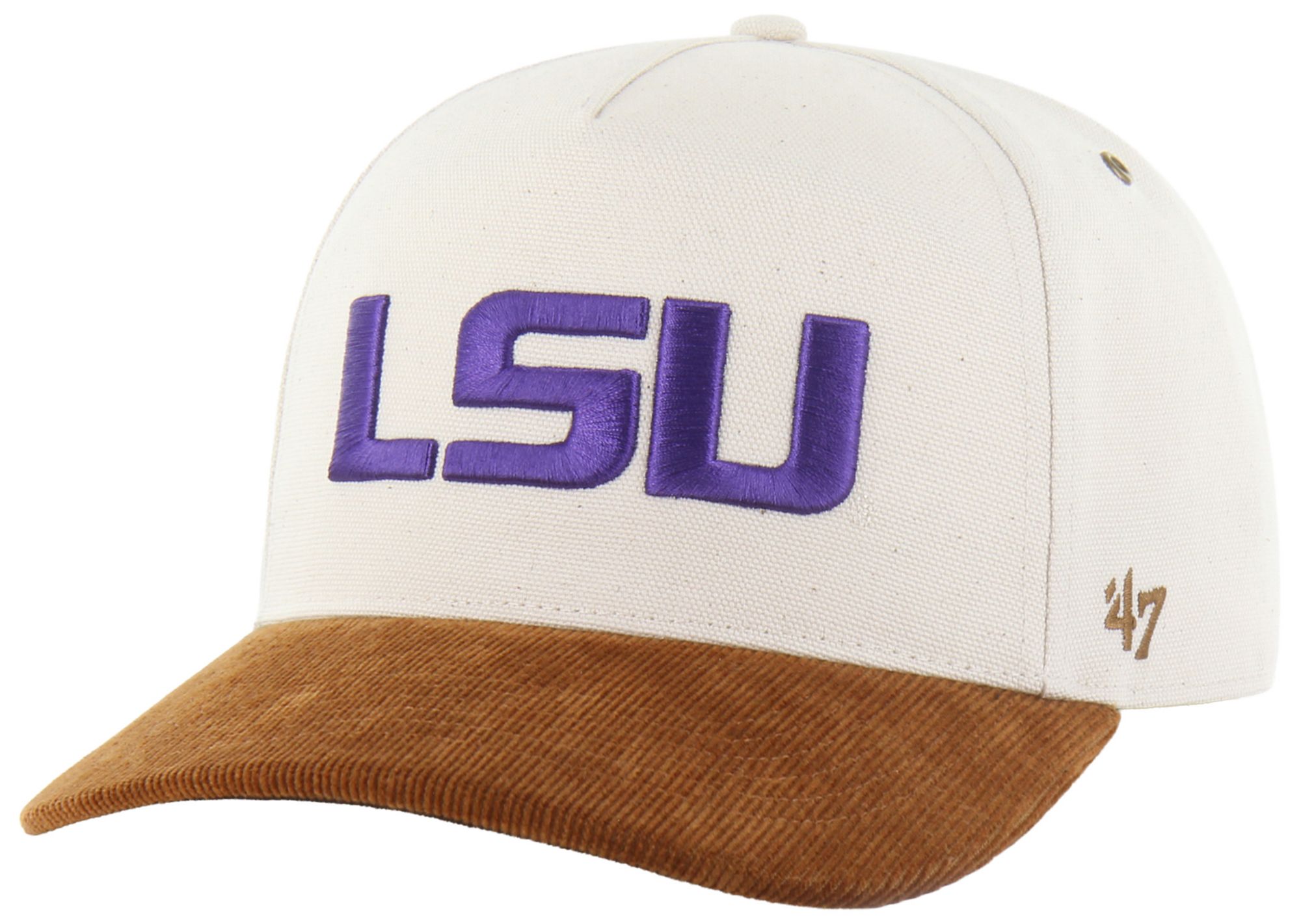 Carhartt x '47 Adult LSU Tigers Natural Undyed Hitch Adjustable Hat