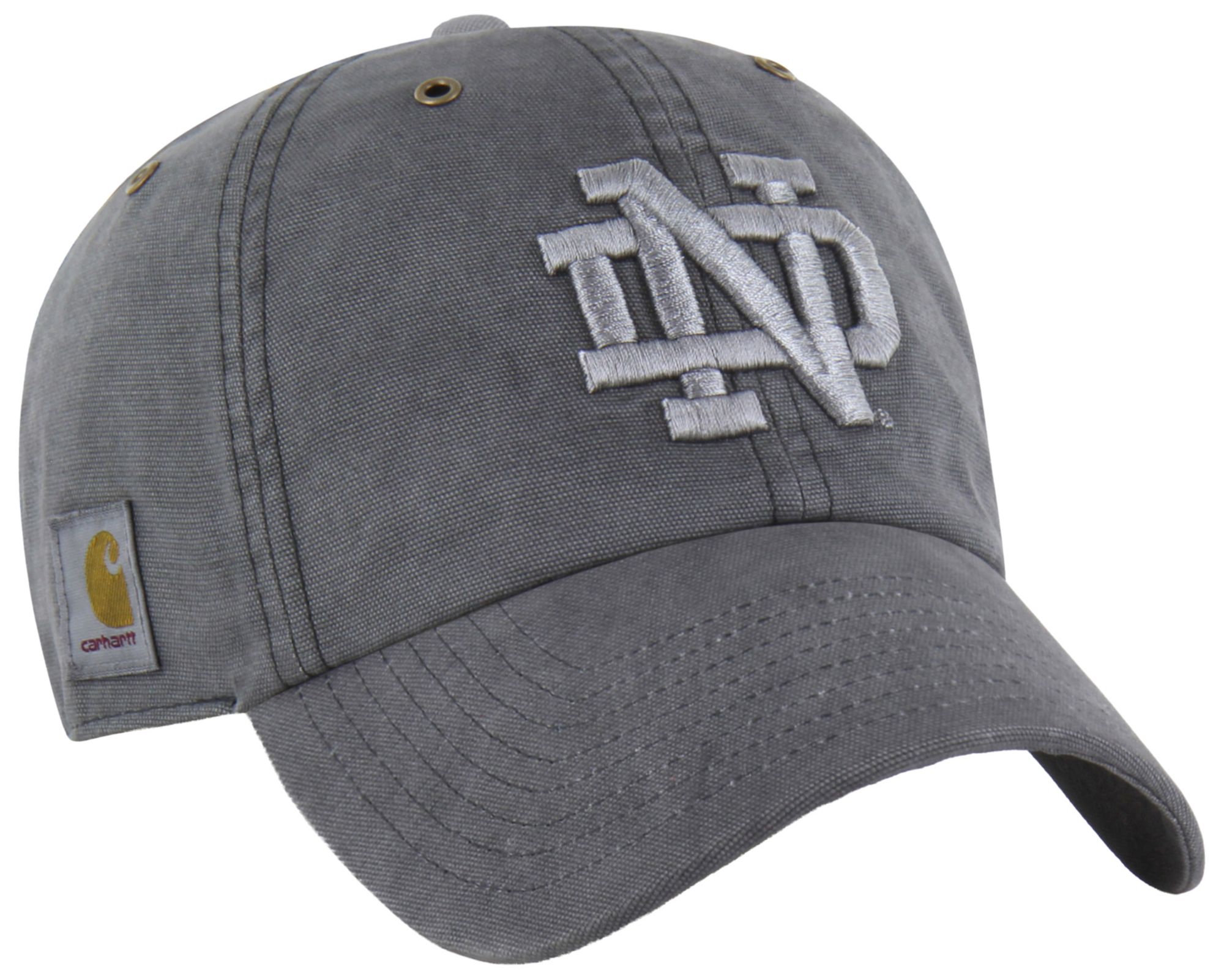 Carhartt x 47 Adult Notre Dame Fighting Irish Shadow Garment Dyed Clean Up Adjustable Hat