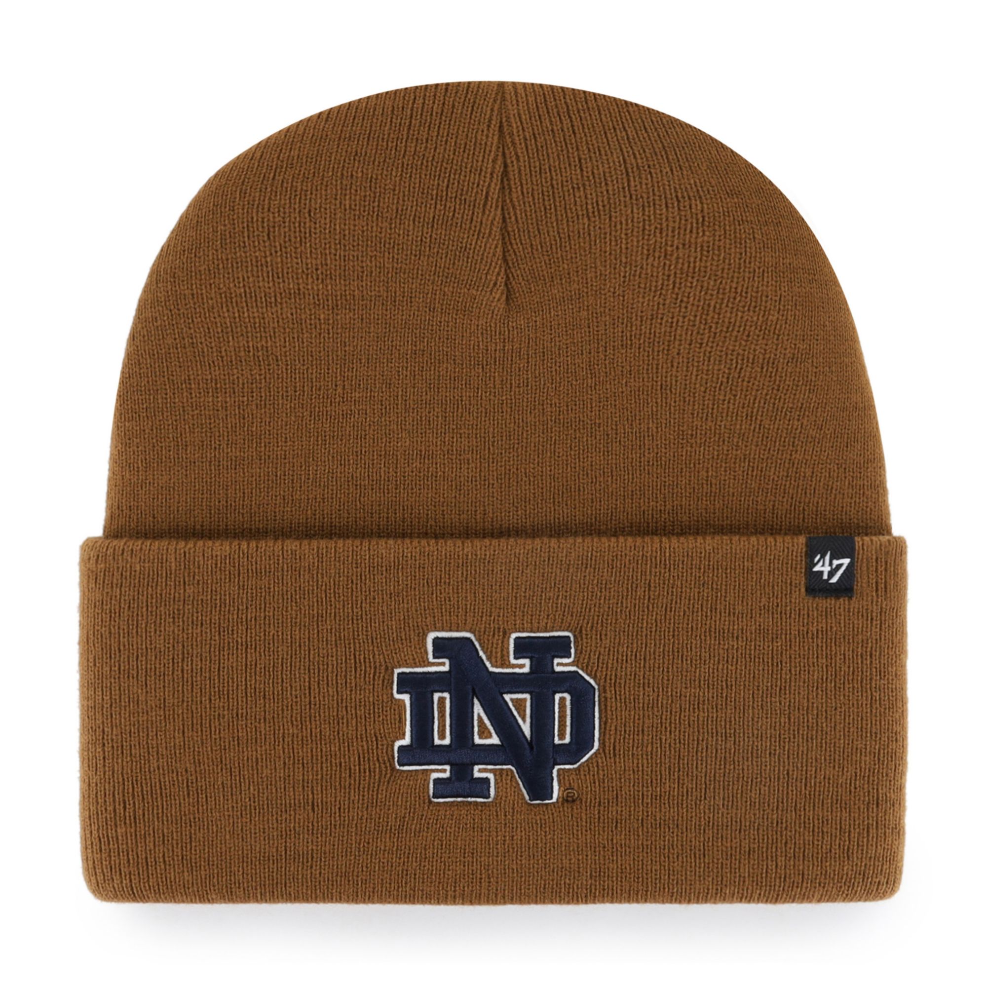 Carhartt x '47 Notre Dame Fighting Irish Brown Cuffed Knit Beanie