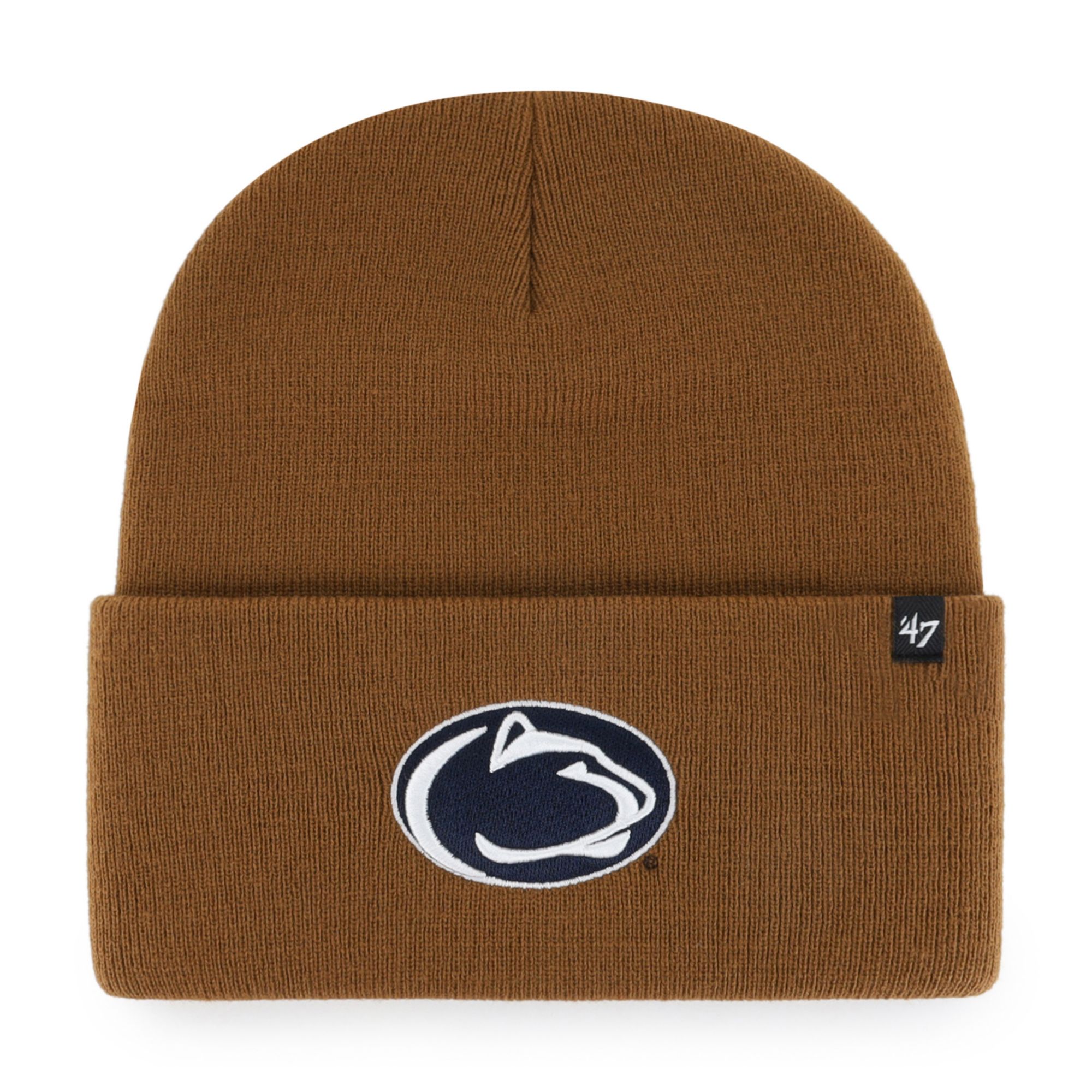 Carhartt x '47 Penn State Nittany Lions Brown Cuffed Knit Beanie