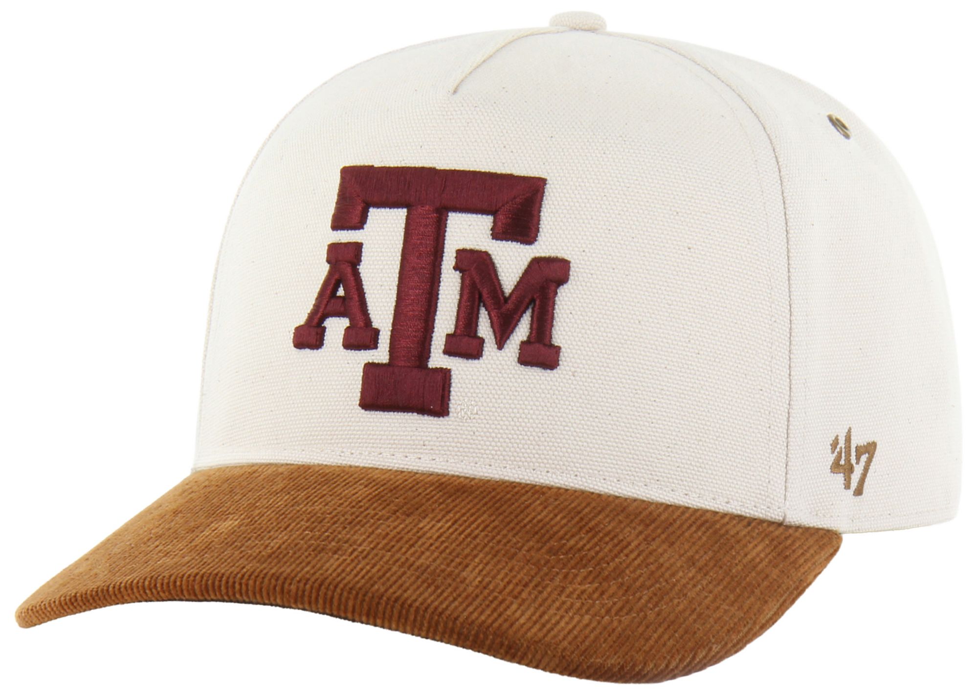Carhartt x '47 Adult Texas A&M Aggies Natural Undyed Hitch Adjustable Hat, Men's, Tan