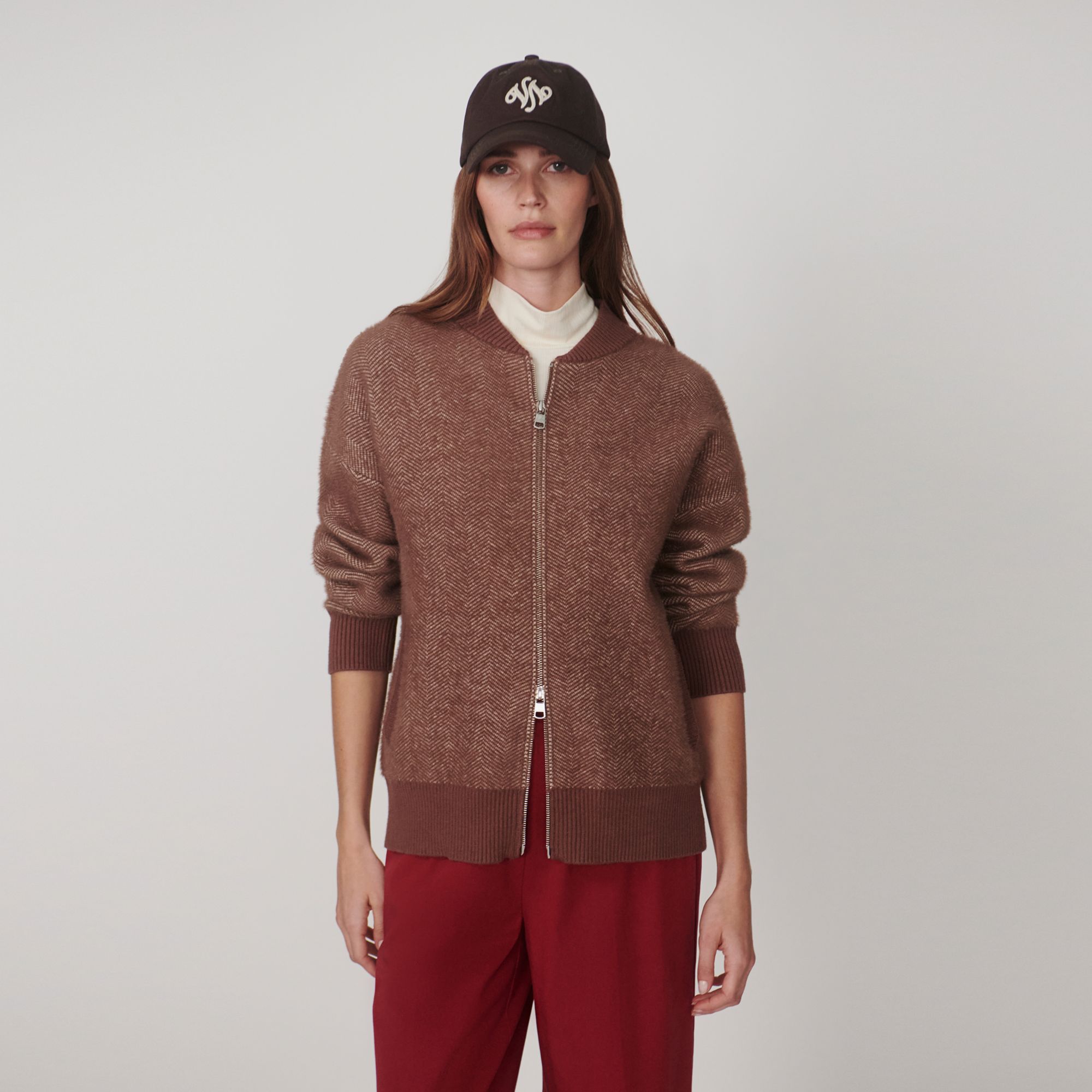 Varley Women's Zenia Zip Through Sweater Jacket