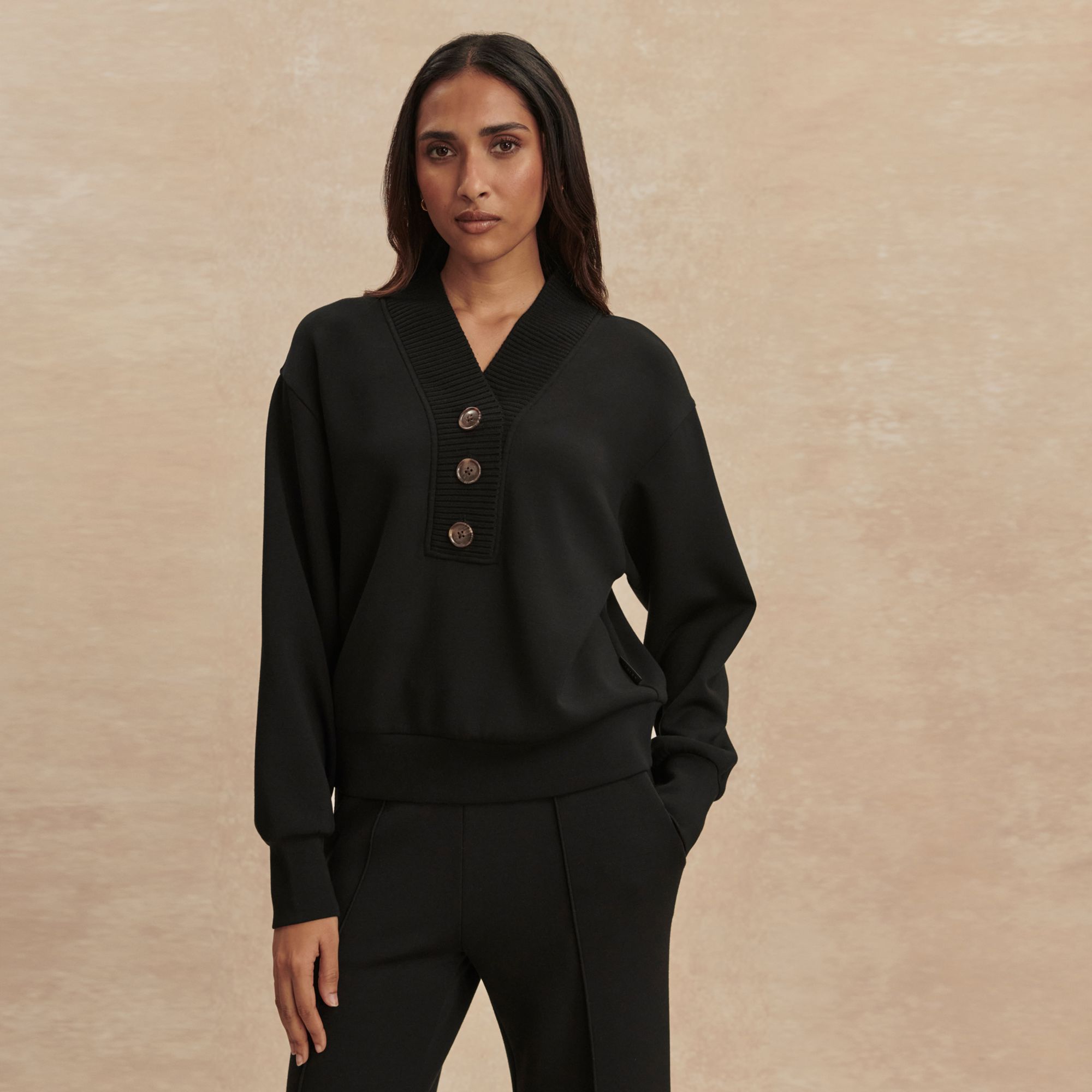 Varley Women's Lucine Button Front Sweatshirt