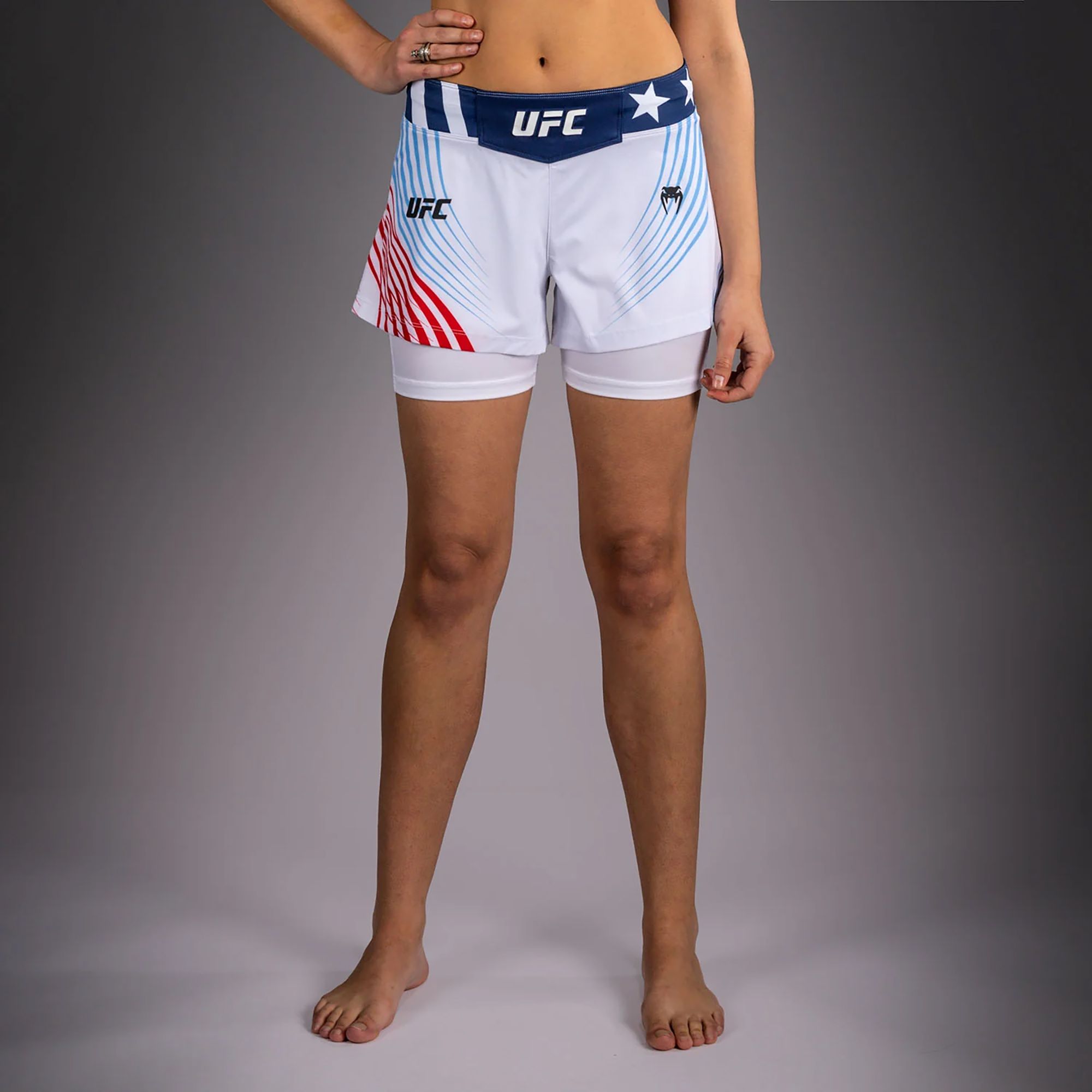 Venum Women's Authentic UFC Fight Night Short Fit Vale Tudo Shorts