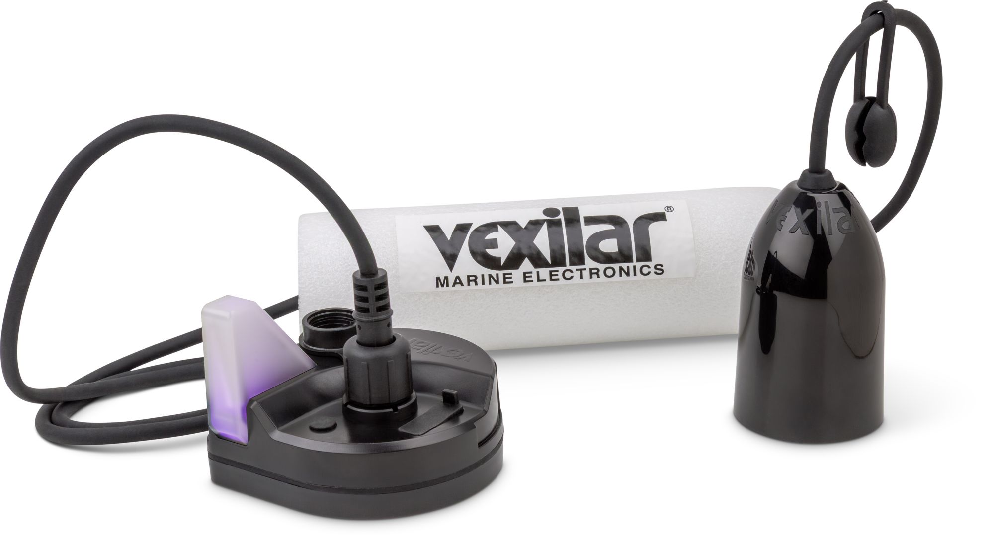 Vexilar Sidekick WIFI Sonar with 12 Degree Ice-Ducer and Float